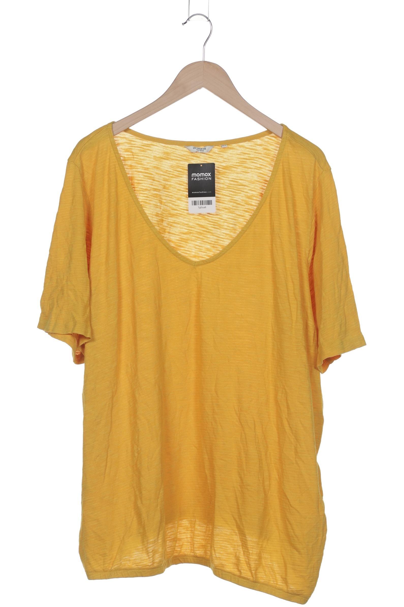 

Tom Tailor Damen T-Shirt, gelb, Gr. 52