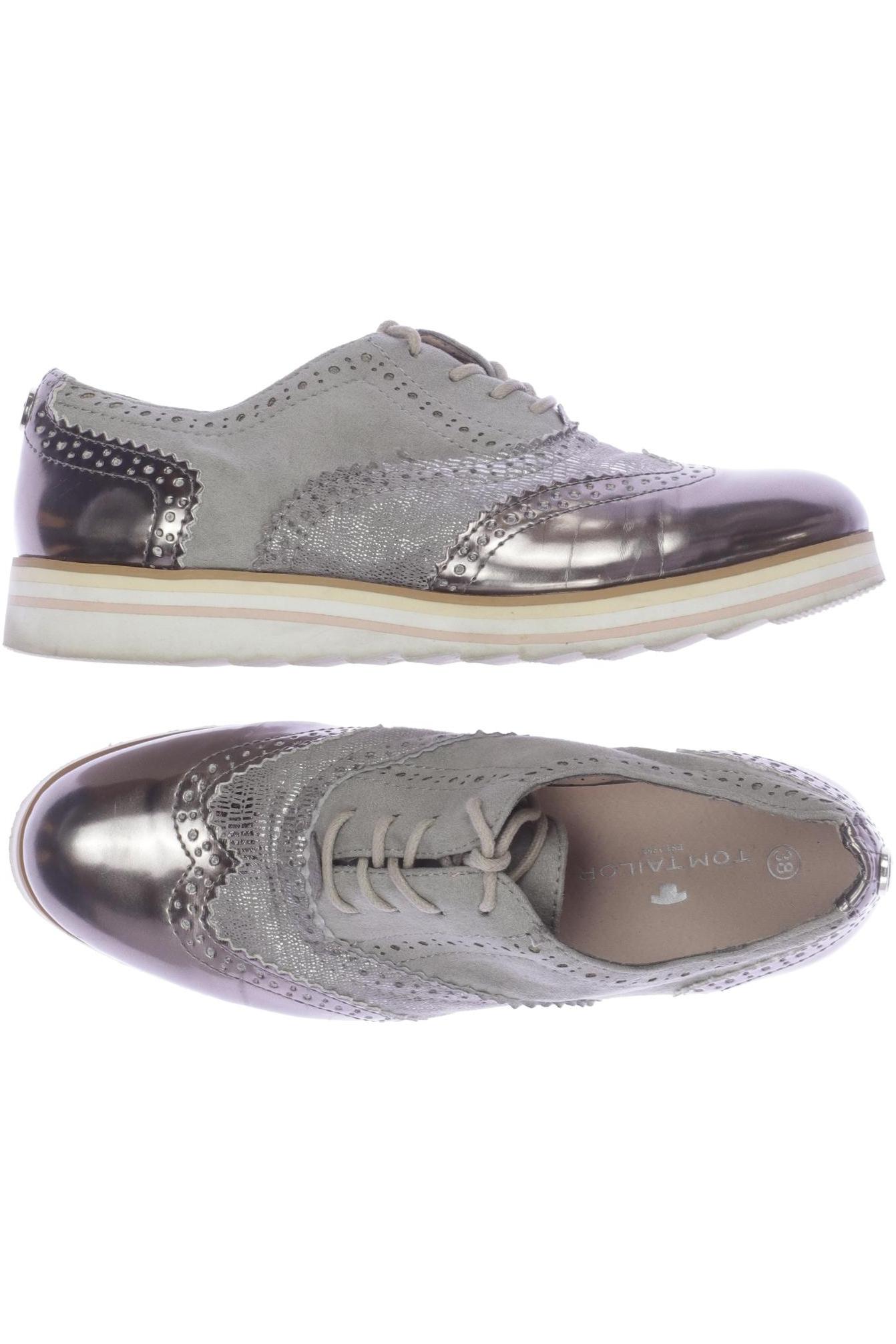 

Tom Tailor Damen Halbschuh, grau, Gr. 39