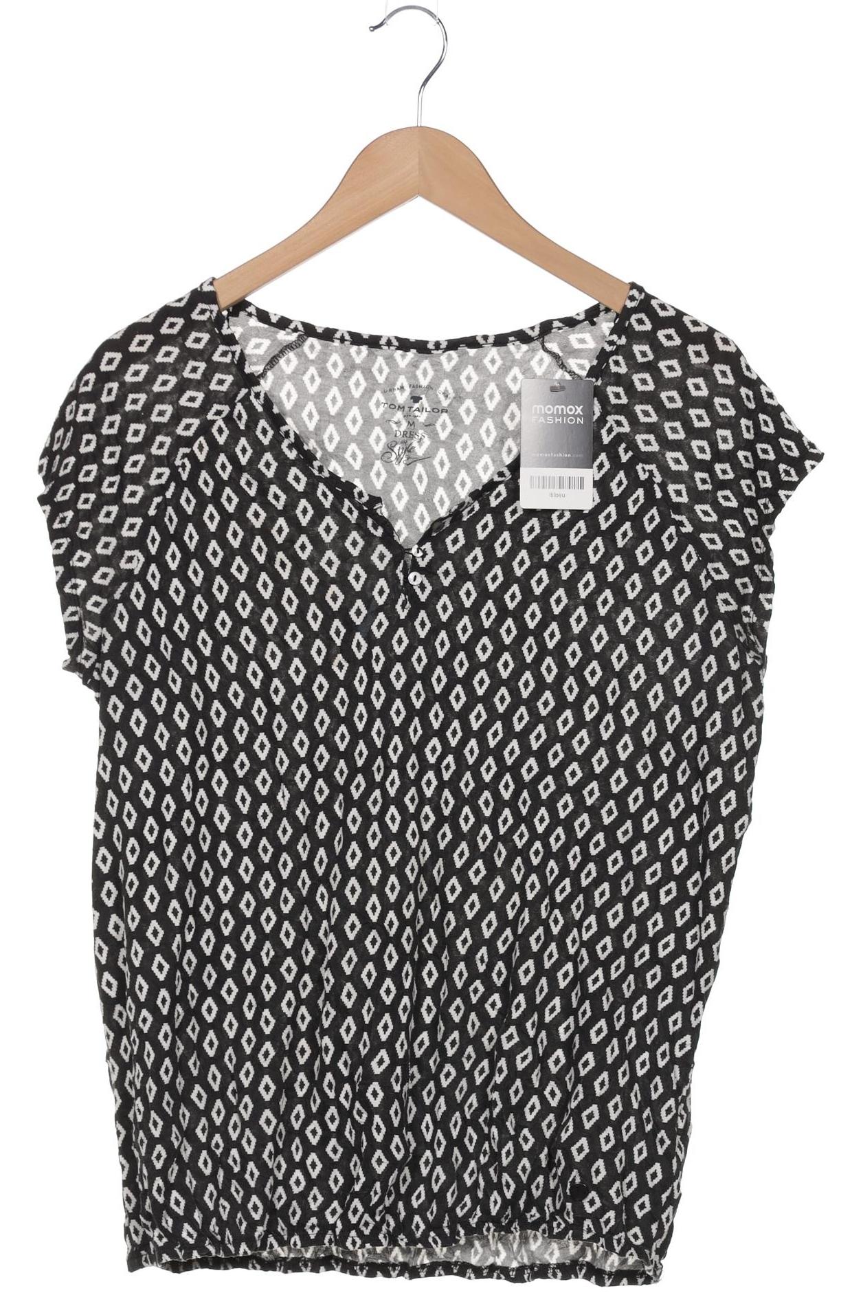 

Tom Tailor Damen T-Shirt, schwarz, Gr. 38