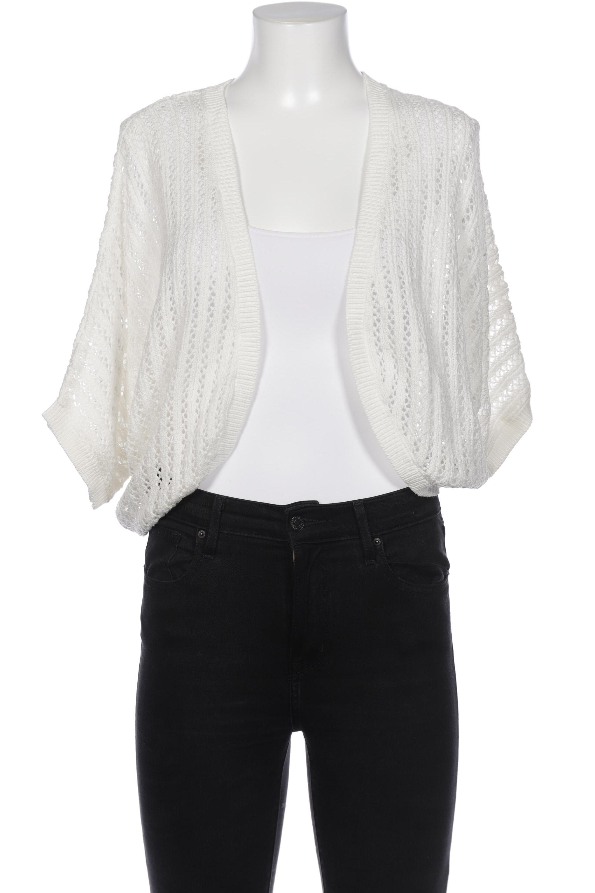 

Tom Tailor Damen Strickjacke, weiß, Gr. 38
