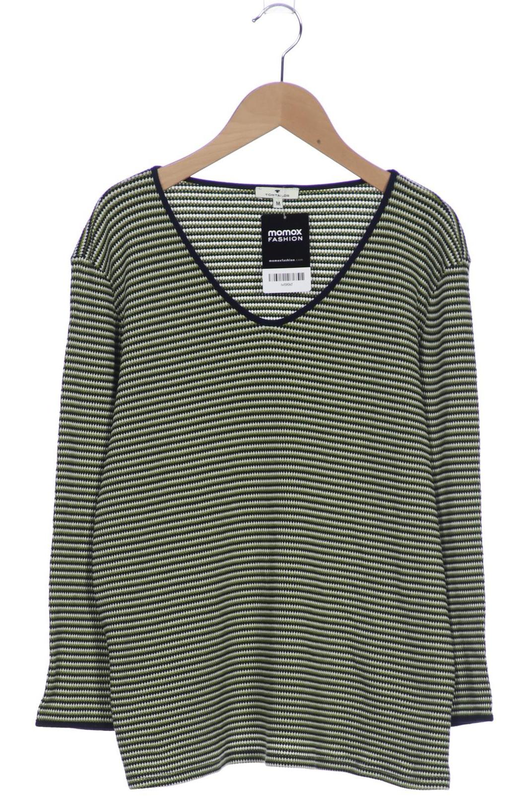 

Tom Tailor Damen Langarmshirt, grün, Gr. 38