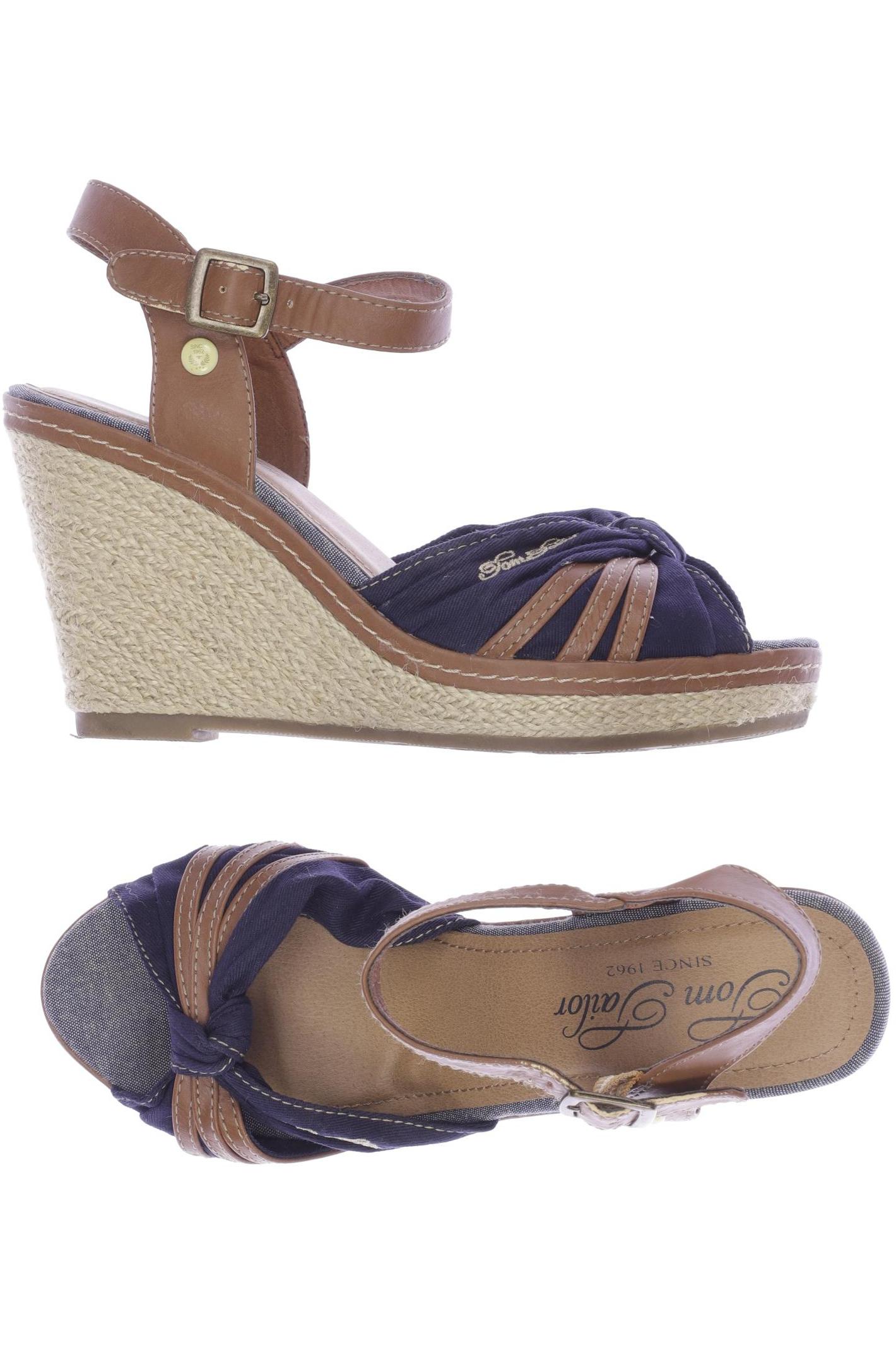 

Tom Tailor Damen Sandale, braun