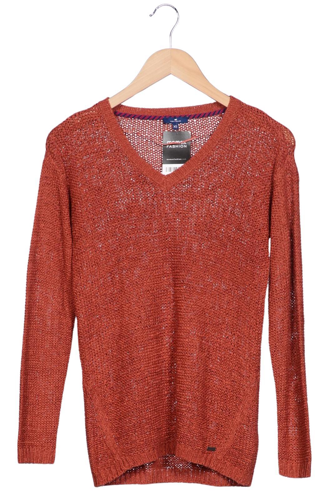 

Tom Tailor Damen Pullover, orange, Gr. 34