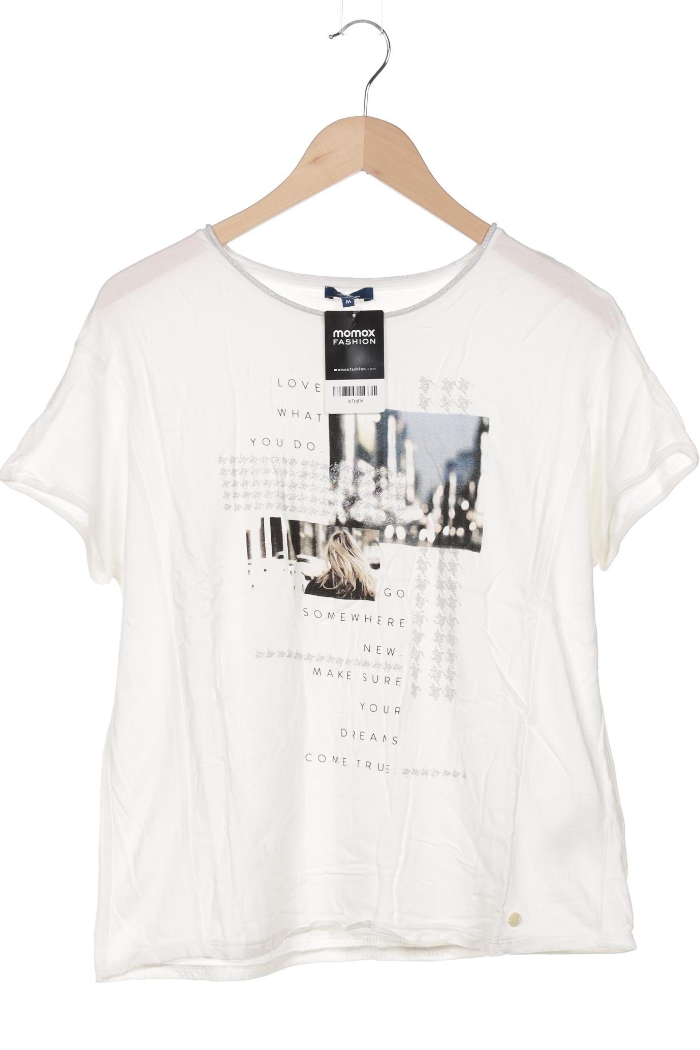 

Tom Tailor Damen T-Shirt, weiß, Gr. 38