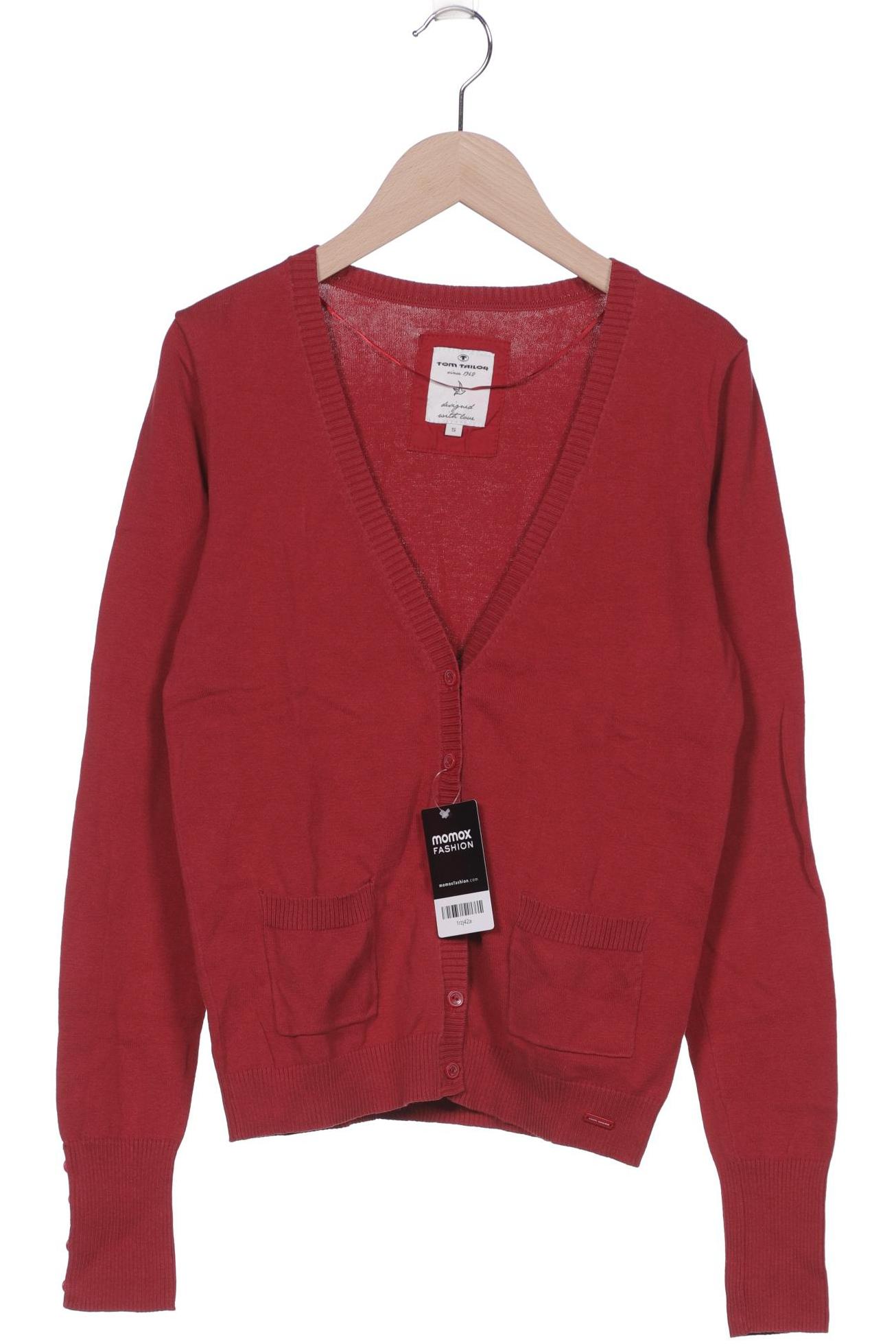 

Tom Tailor Damen Strickjacke, rot, Gr. 36