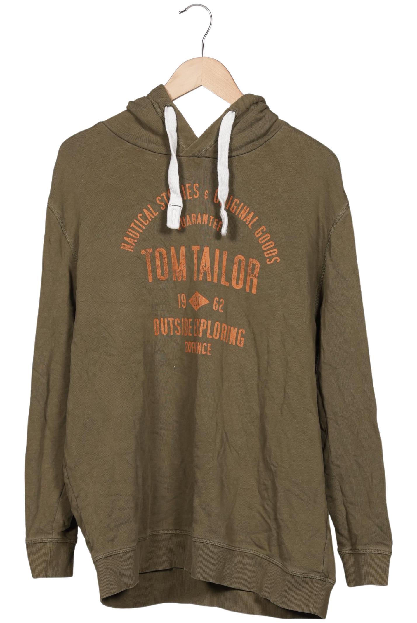 

Tom Tailor Damen Kapuzenpullover, grün, Gr. 48