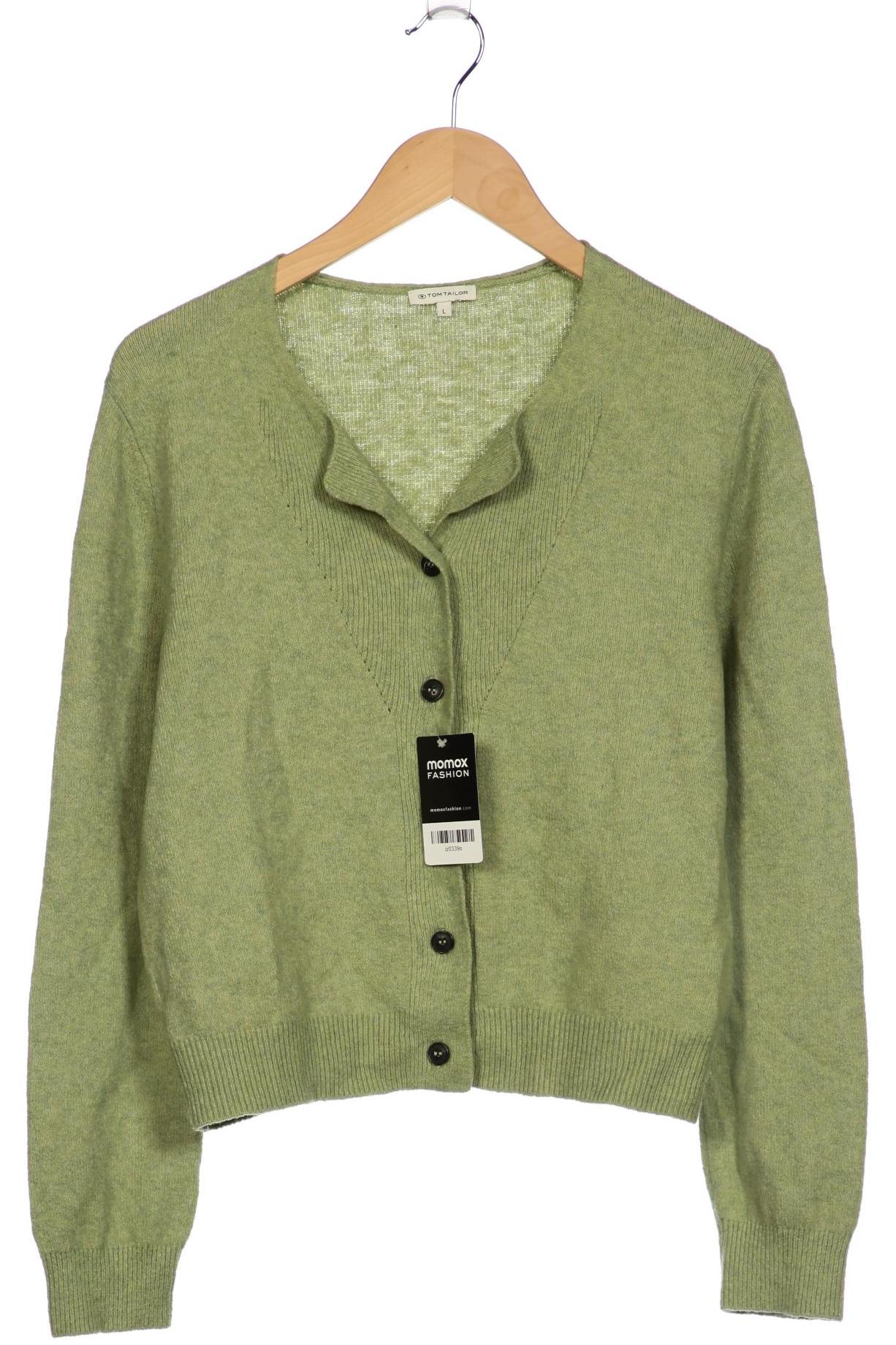 

Tom Tailor Damen Strickjacke, hellgrün, Gr. 42