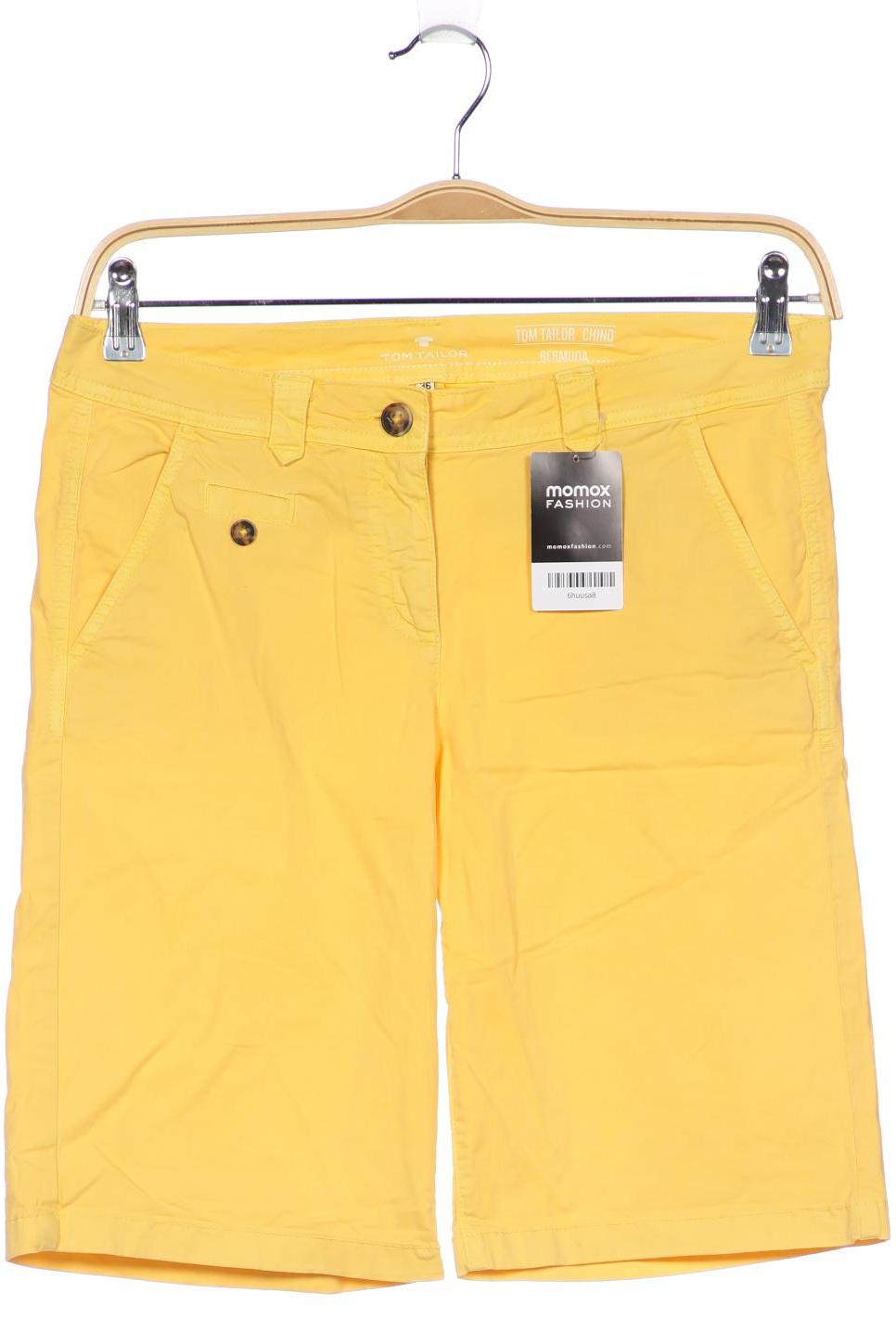 

Tom Tailor Damen Shorts, gelb, Gr. 36
