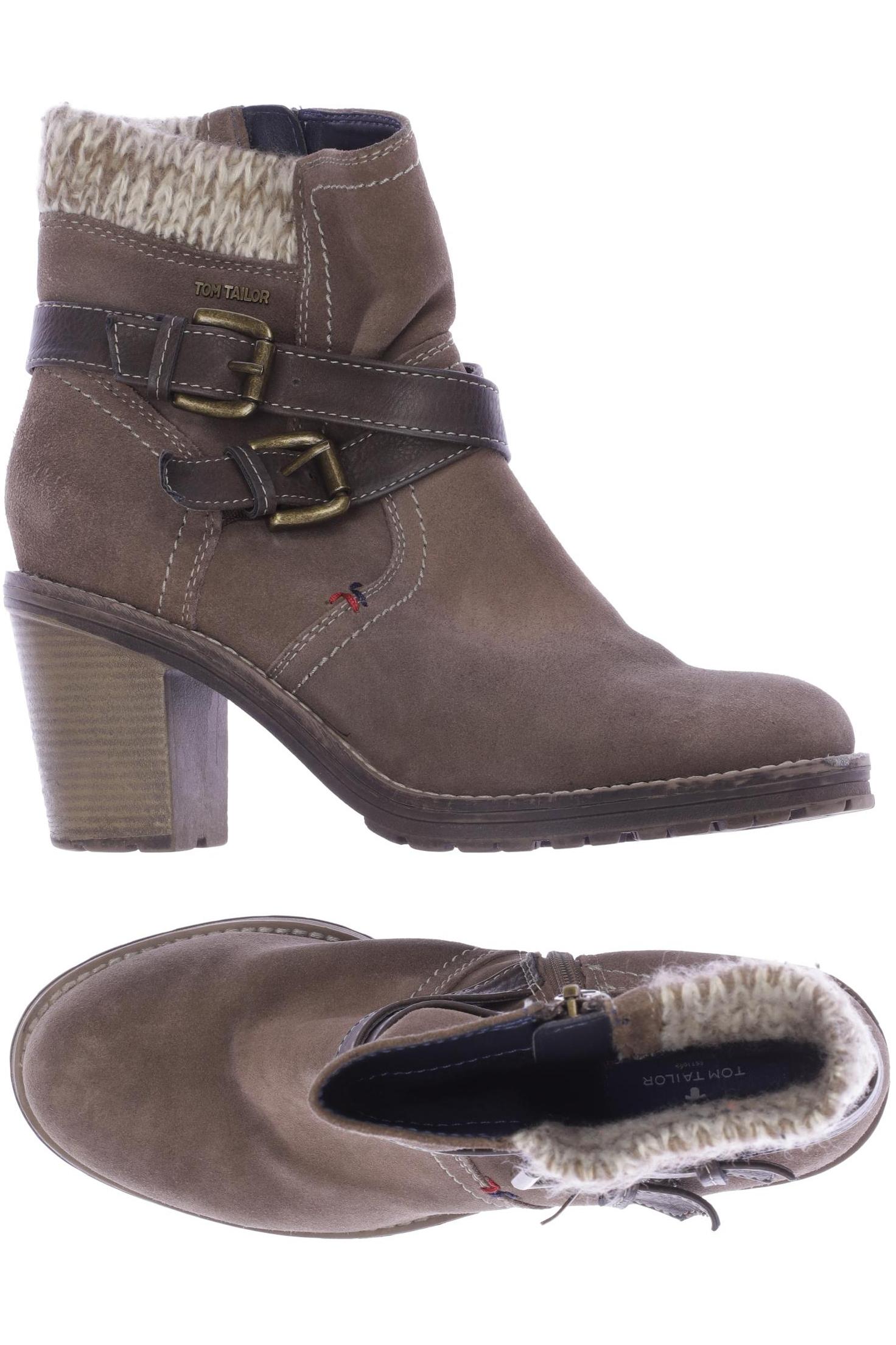 

Tom Tailor Damen Stiefelette, braun