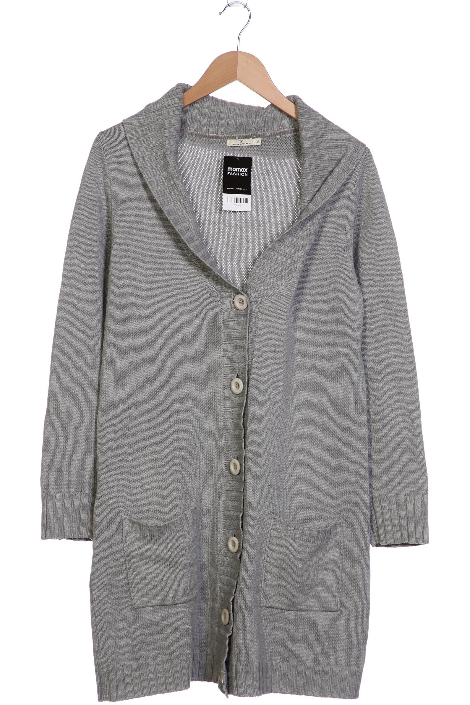 

Tom Tailor Damen Strickjacke, grau