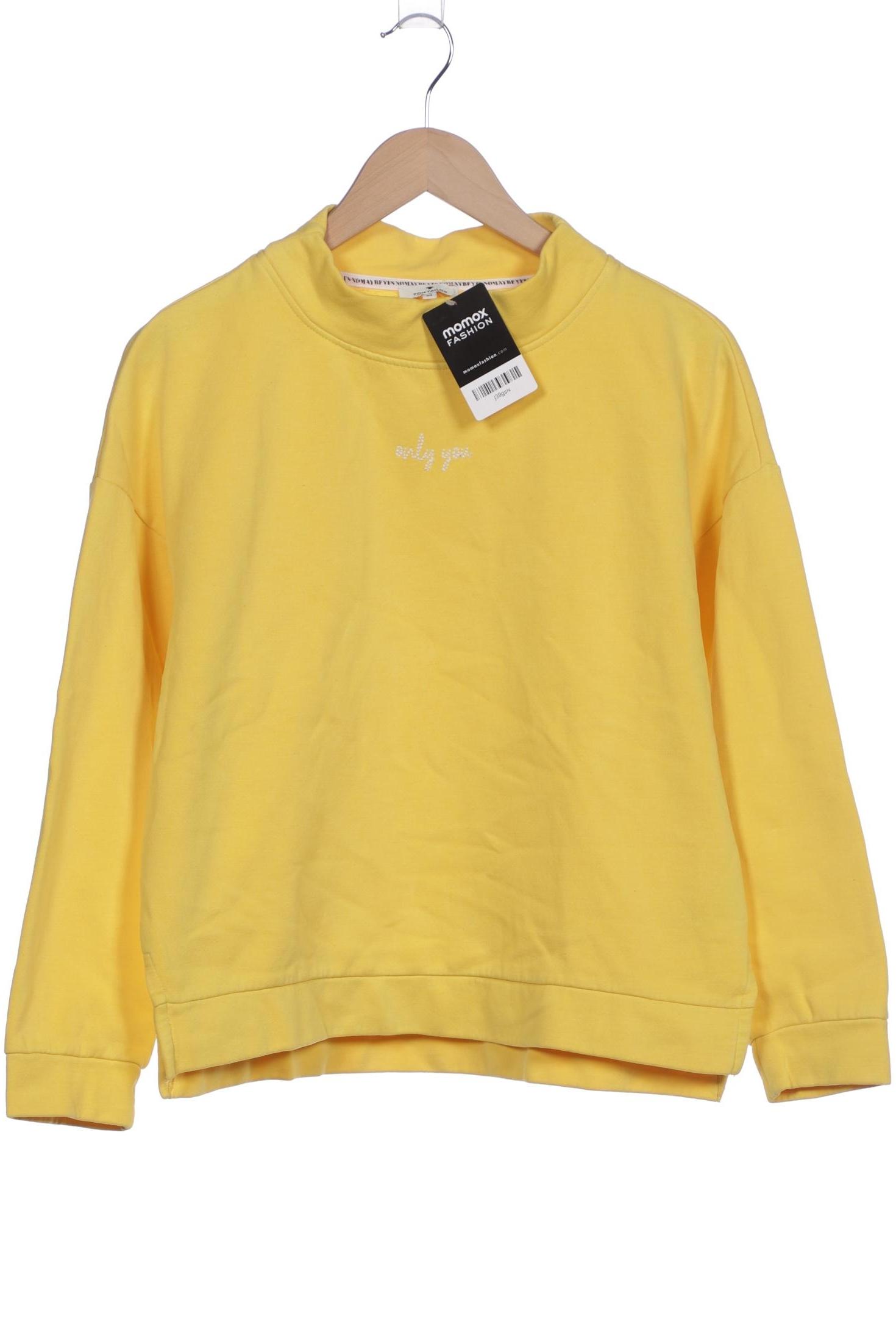 

Tom Tailor Damen Sweatshirt, gelb, Gr. 38