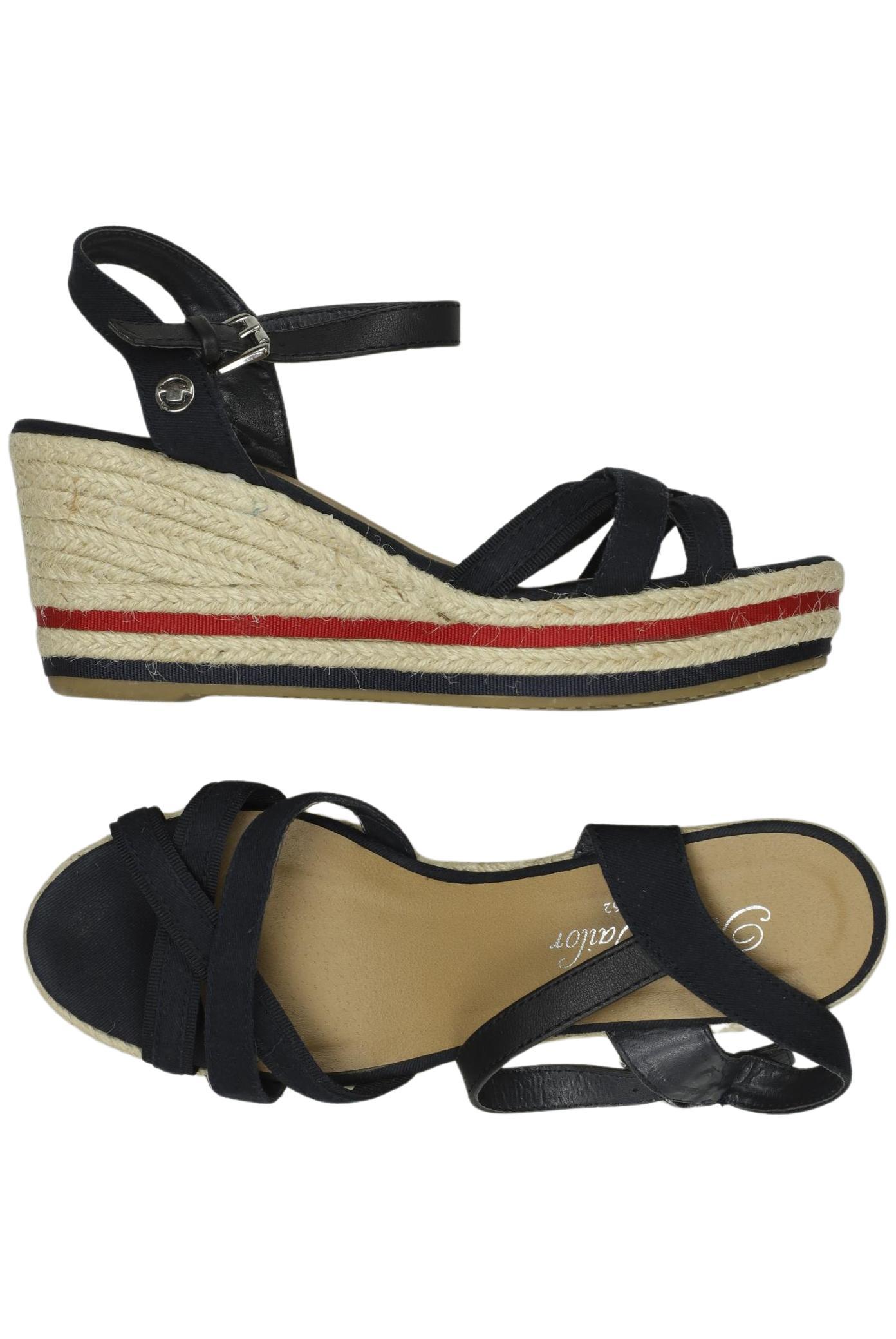 

Tom Tailor Damen Sandale, marineblau, Gr. 40
