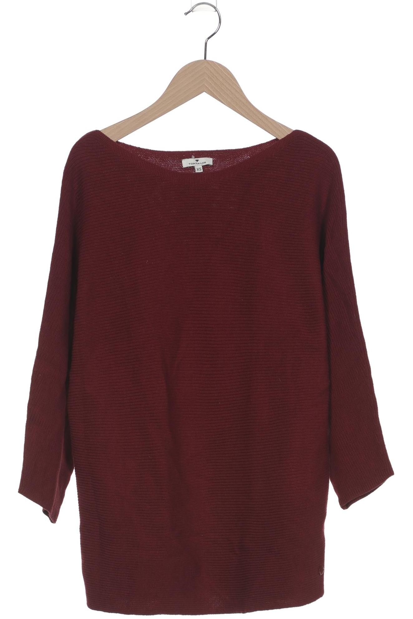 

Tom Tailor Damen Pullover, bordeaux, Gr. 34