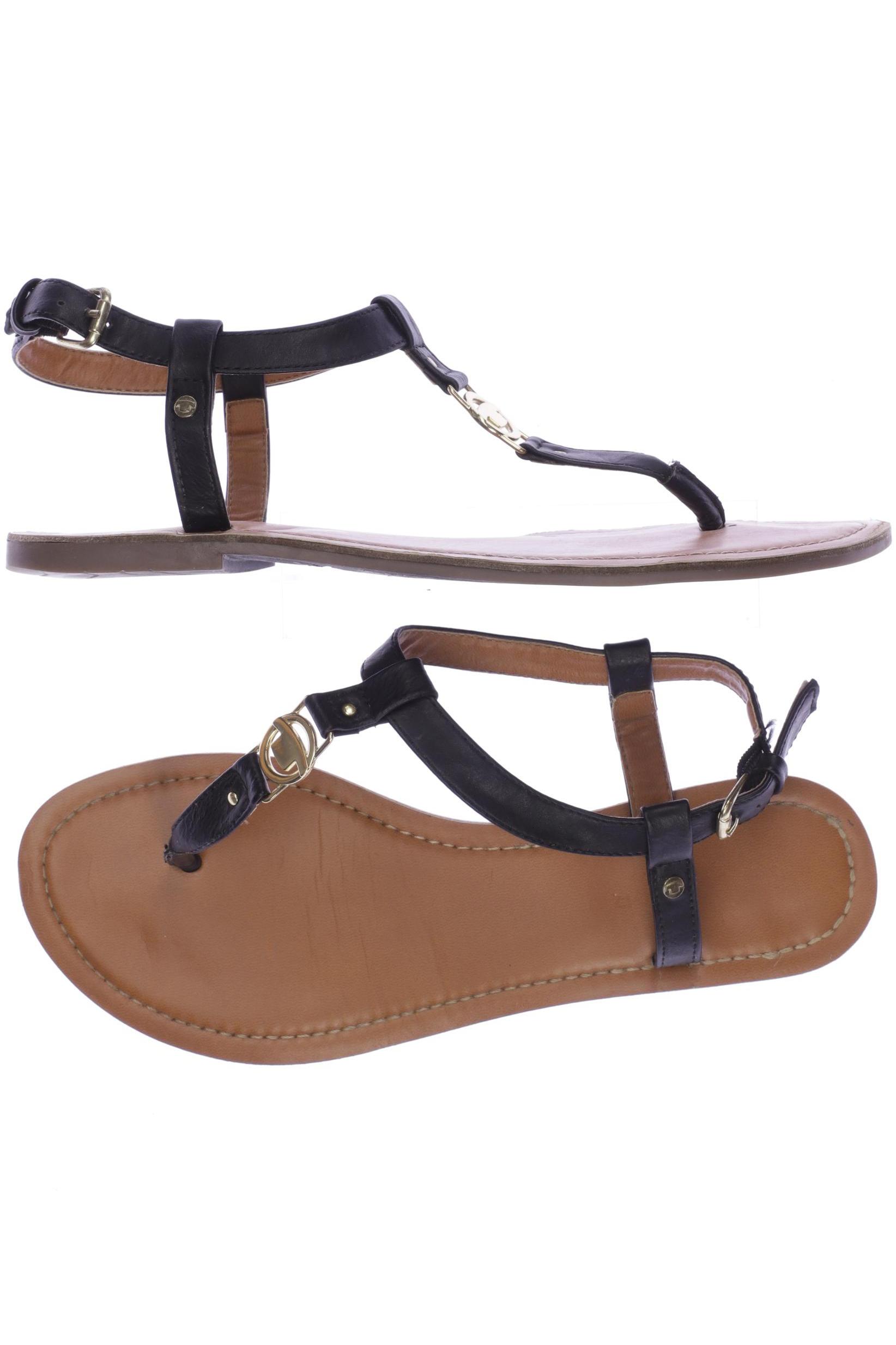 

Tom Tailor Damen Sandale, schwarz, Gr. 40