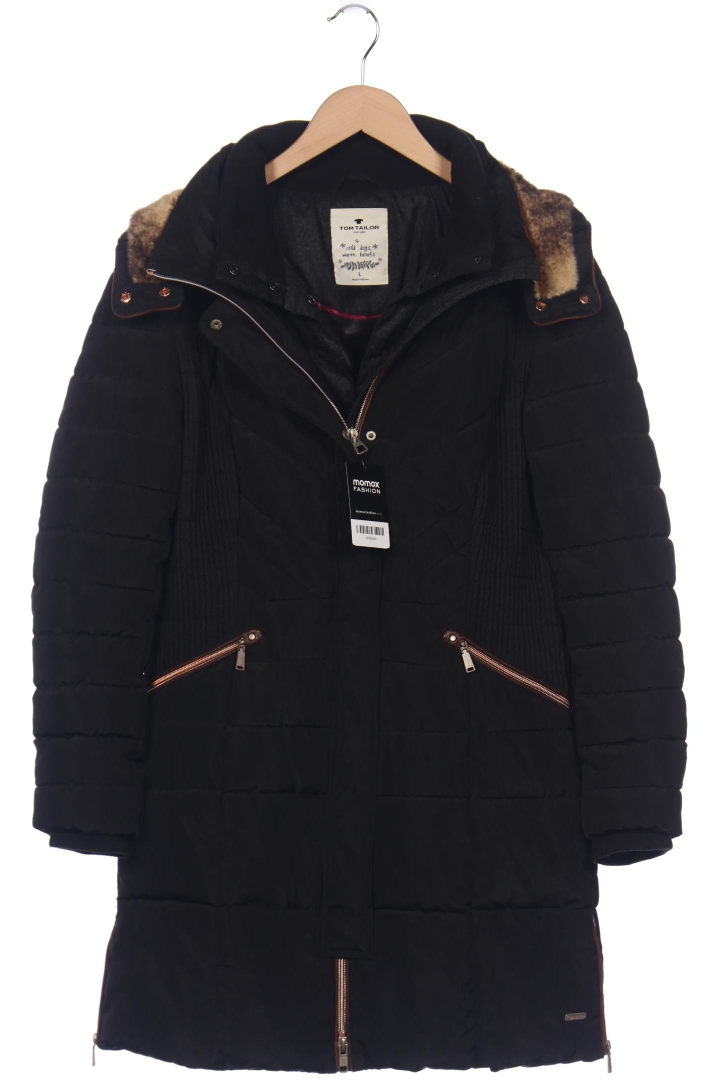 

Tom Tailor Damen Mantel, schwarz, Gr. 42