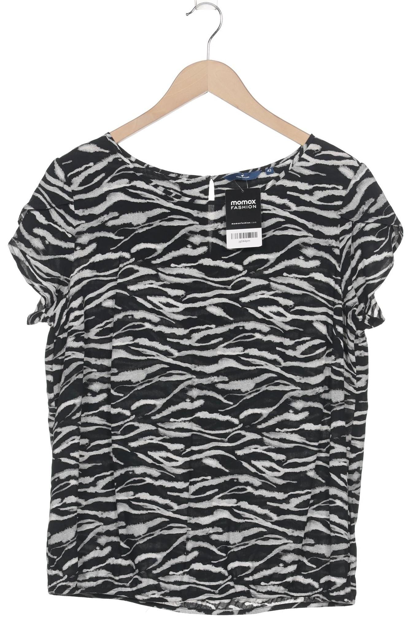 

Tom Tailor Damen T-Shirt, schwarz, Gr. 42