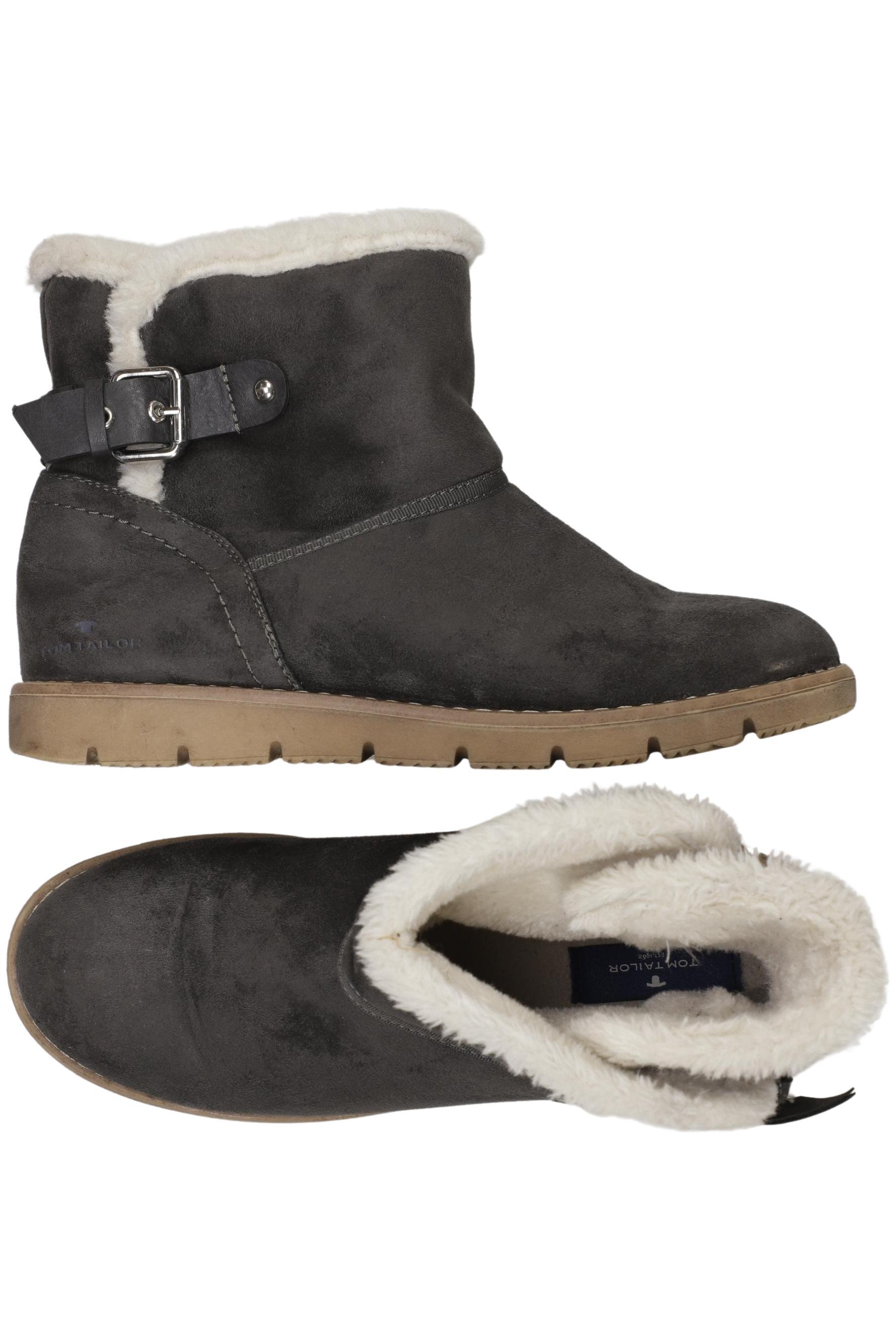 

Tom Tailor Damen Stiefelette, grau, Gr. 40