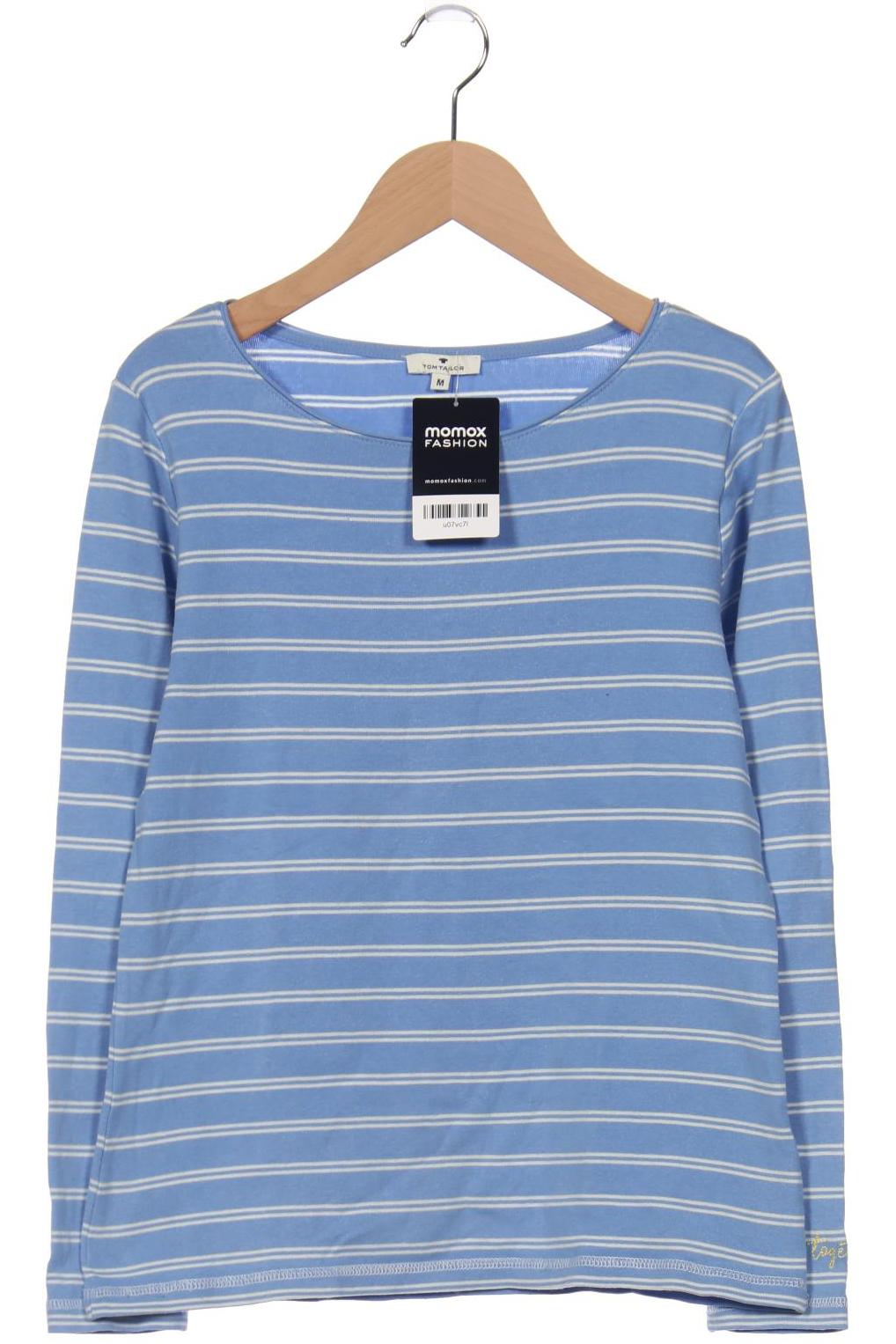 

Tom Tailor Damen Langarmshirt, blau, Gr. 38