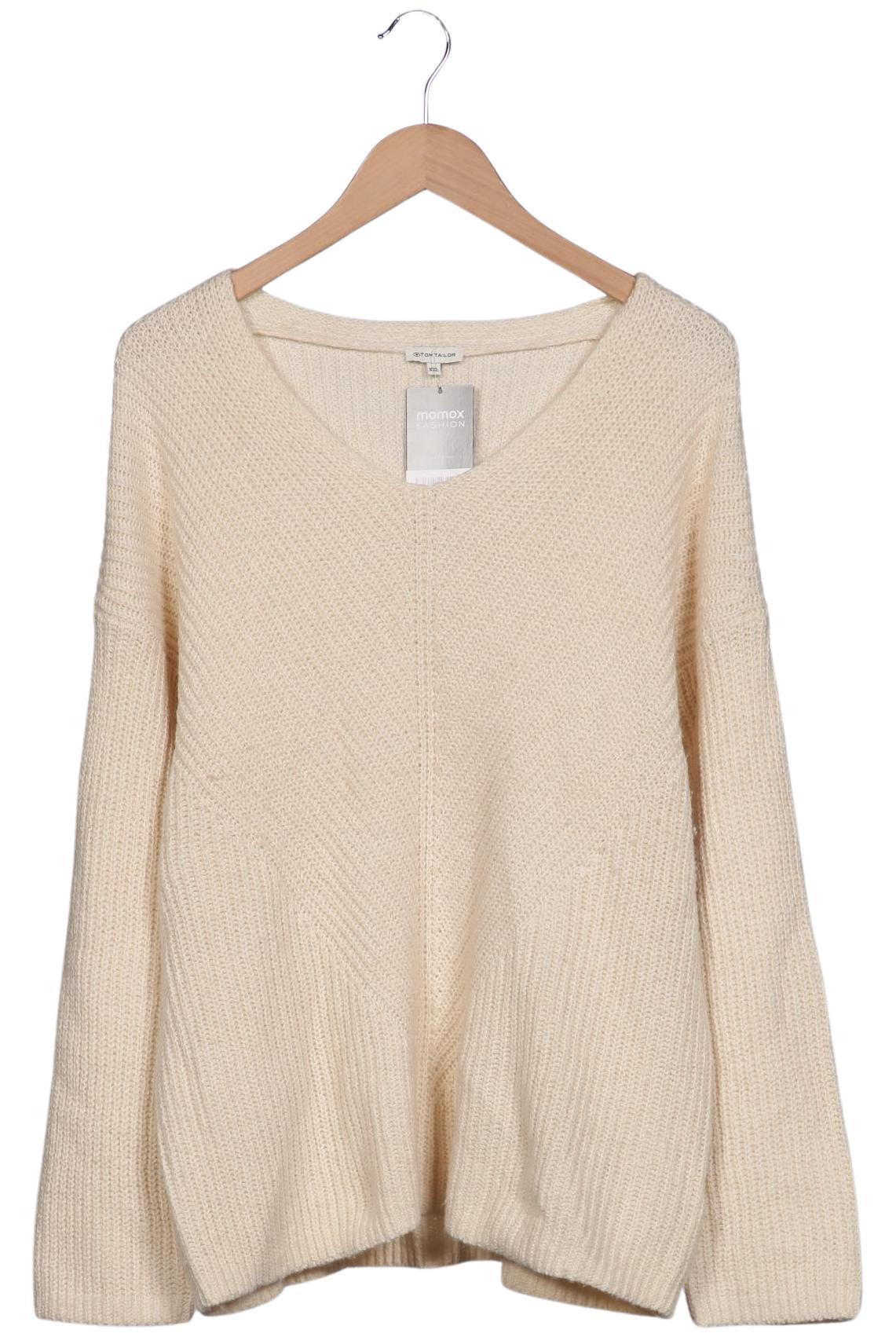 

Tom Tailor Damen Pullover, cremeweiß, Gr. 46