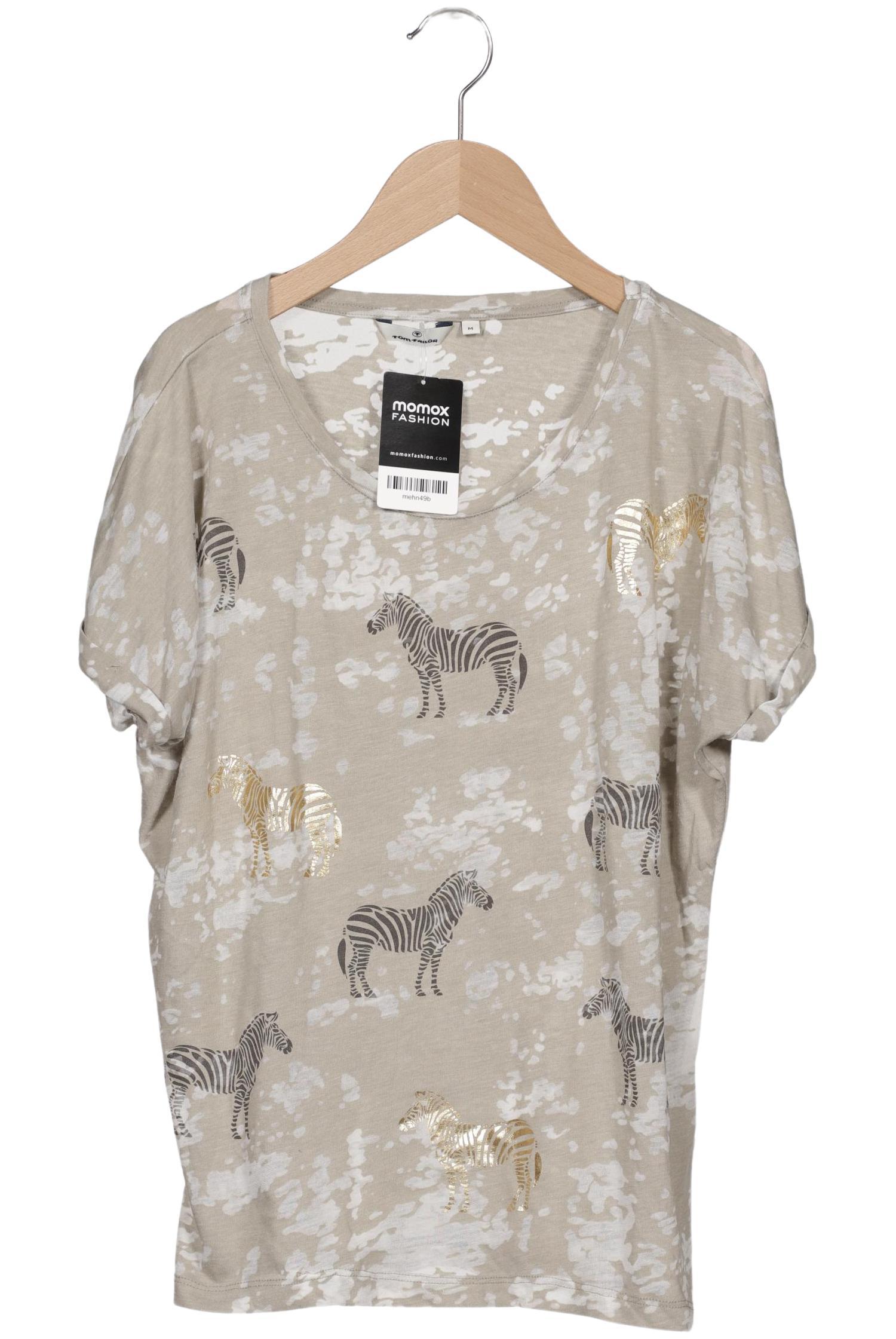

Tom Tailor Damen T-Shirt, grau, Gr. 38