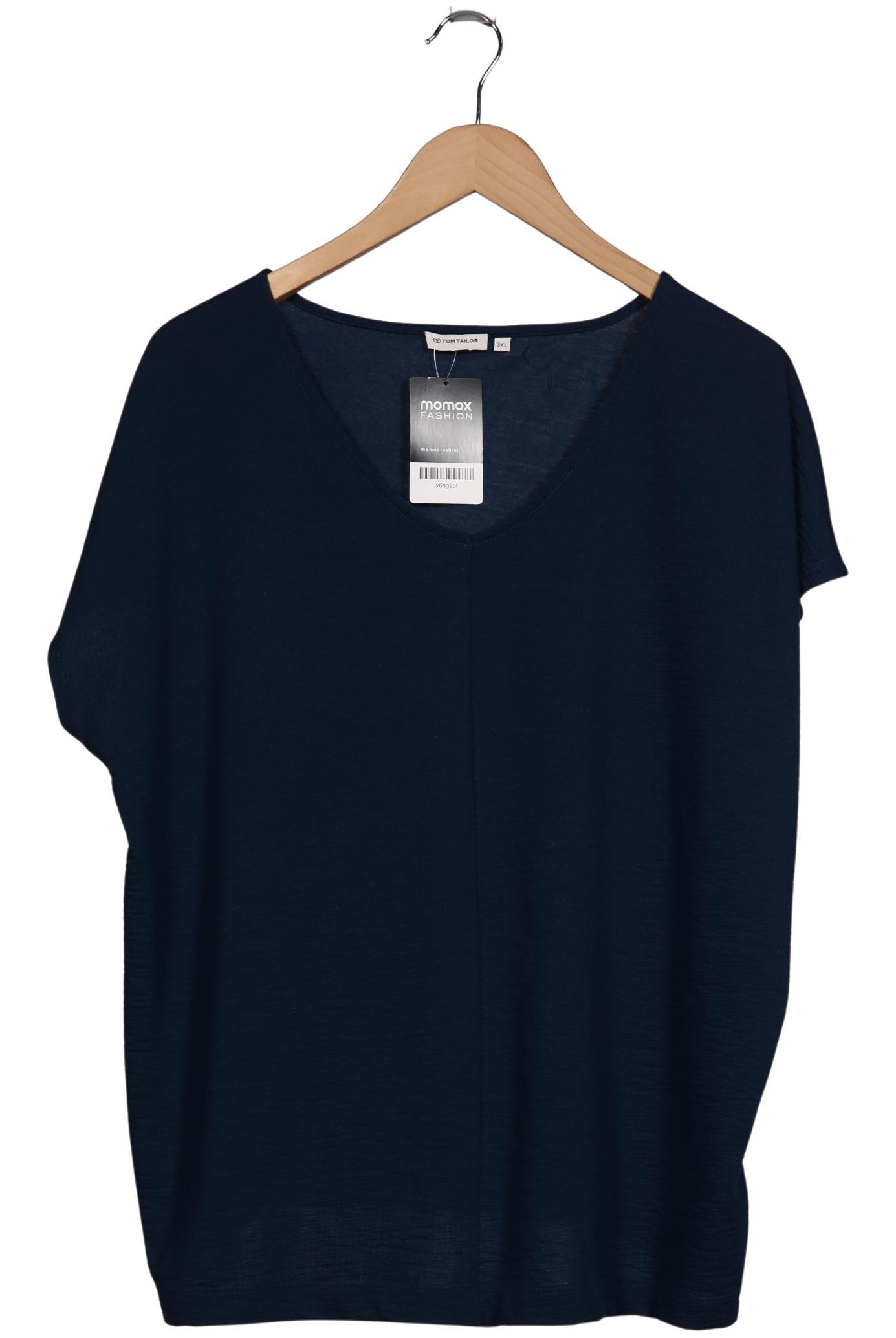 

Tom Tailor Damen T-Shirt, blau, Gr. 48
