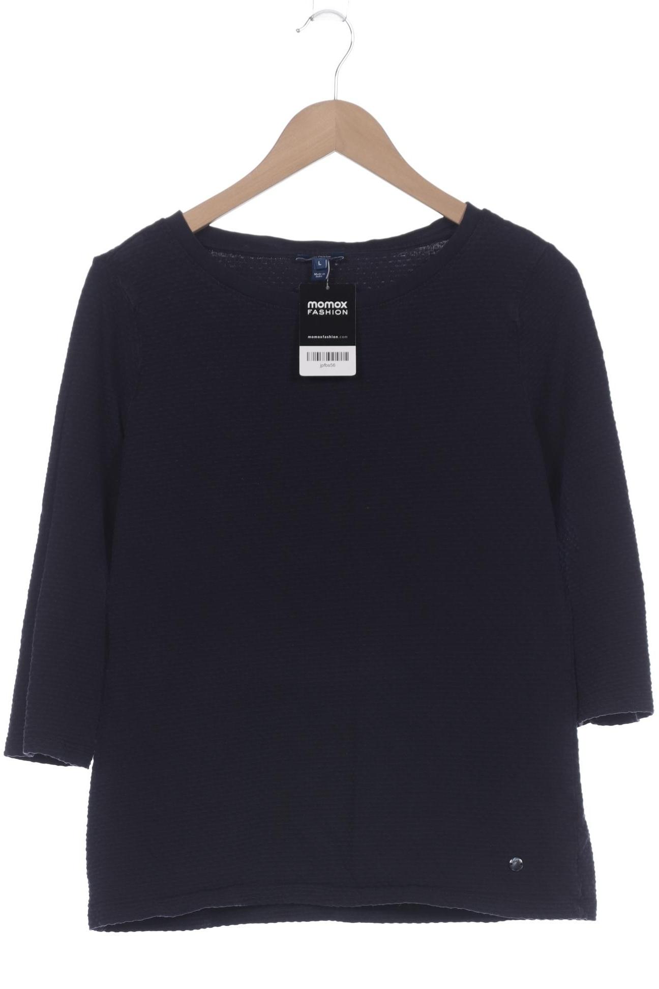 

Tom Tailor Damen Langarmshirt, marineblau, Gr. 42