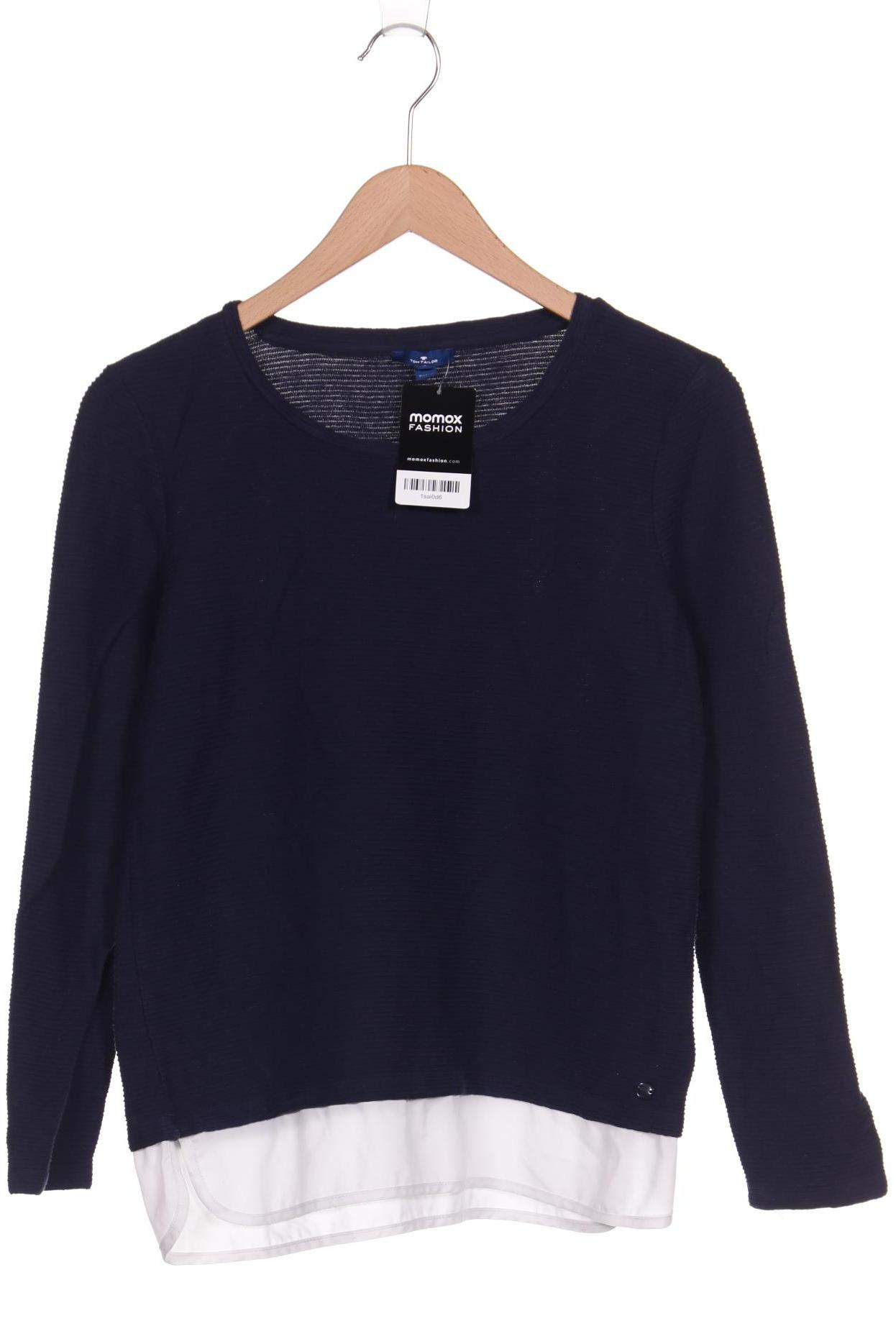

Tom Tailor Damen Langarmshirt, marineblau, Gr. 36