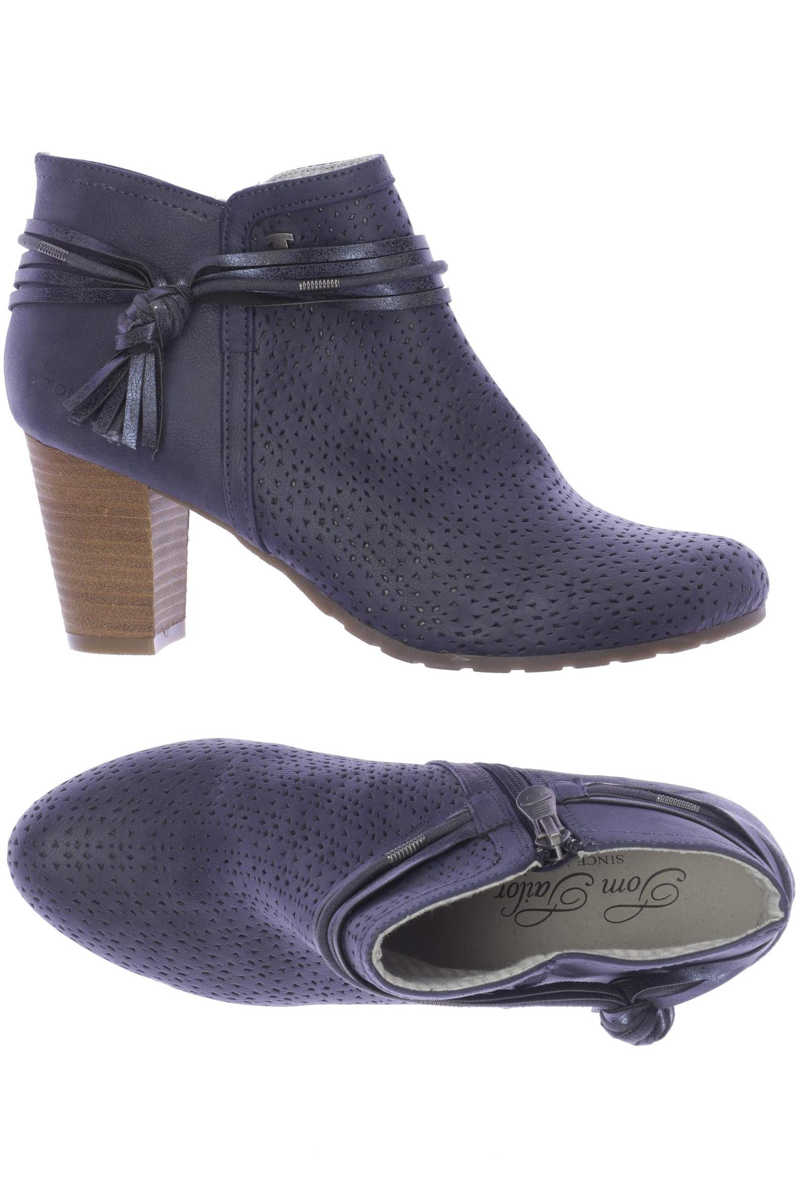 

Tom Tailor Damen Stiefelette, blau, Gr. 40