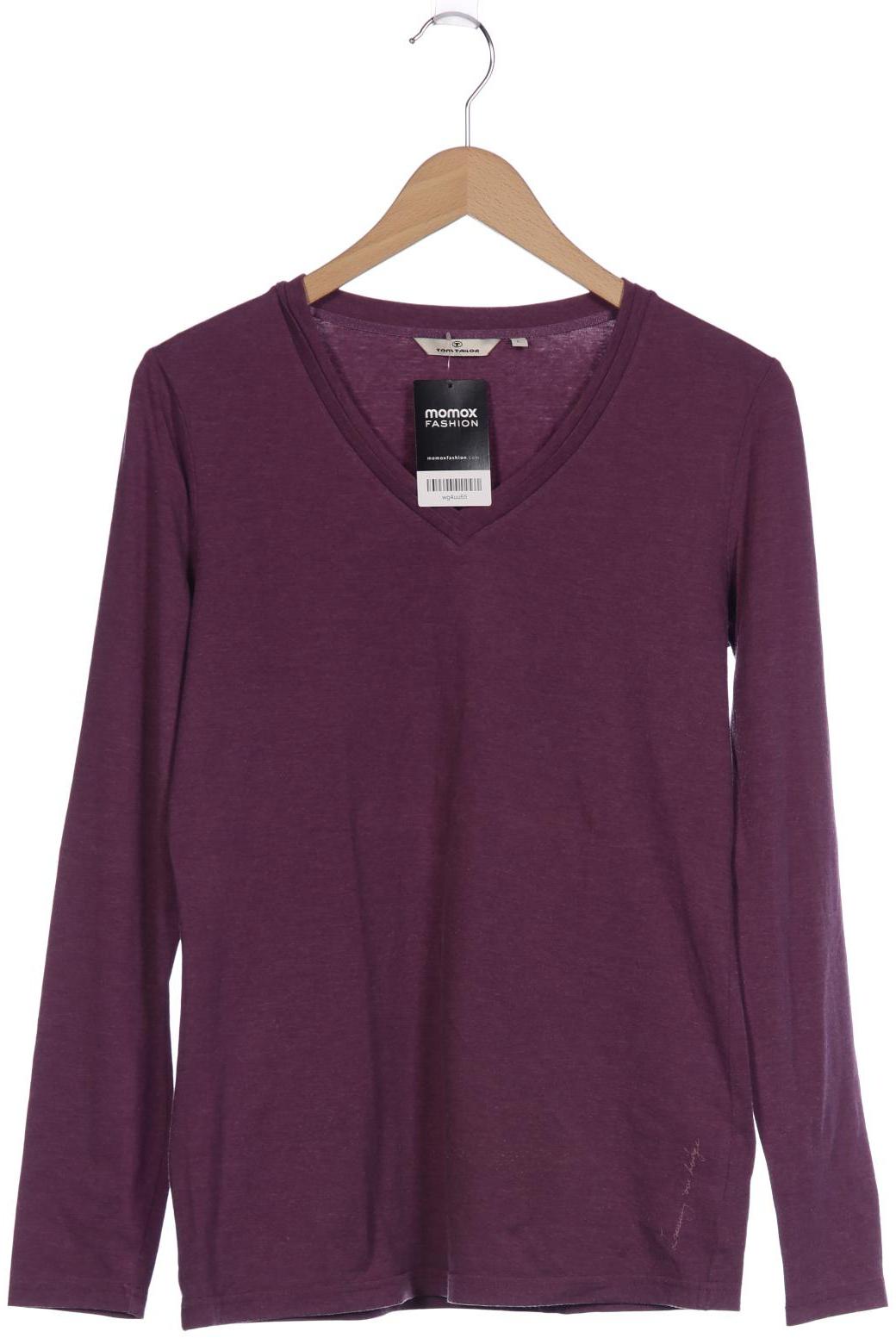 

Tom Tailor Damen Langarmshirt, flieder, Gr. 42