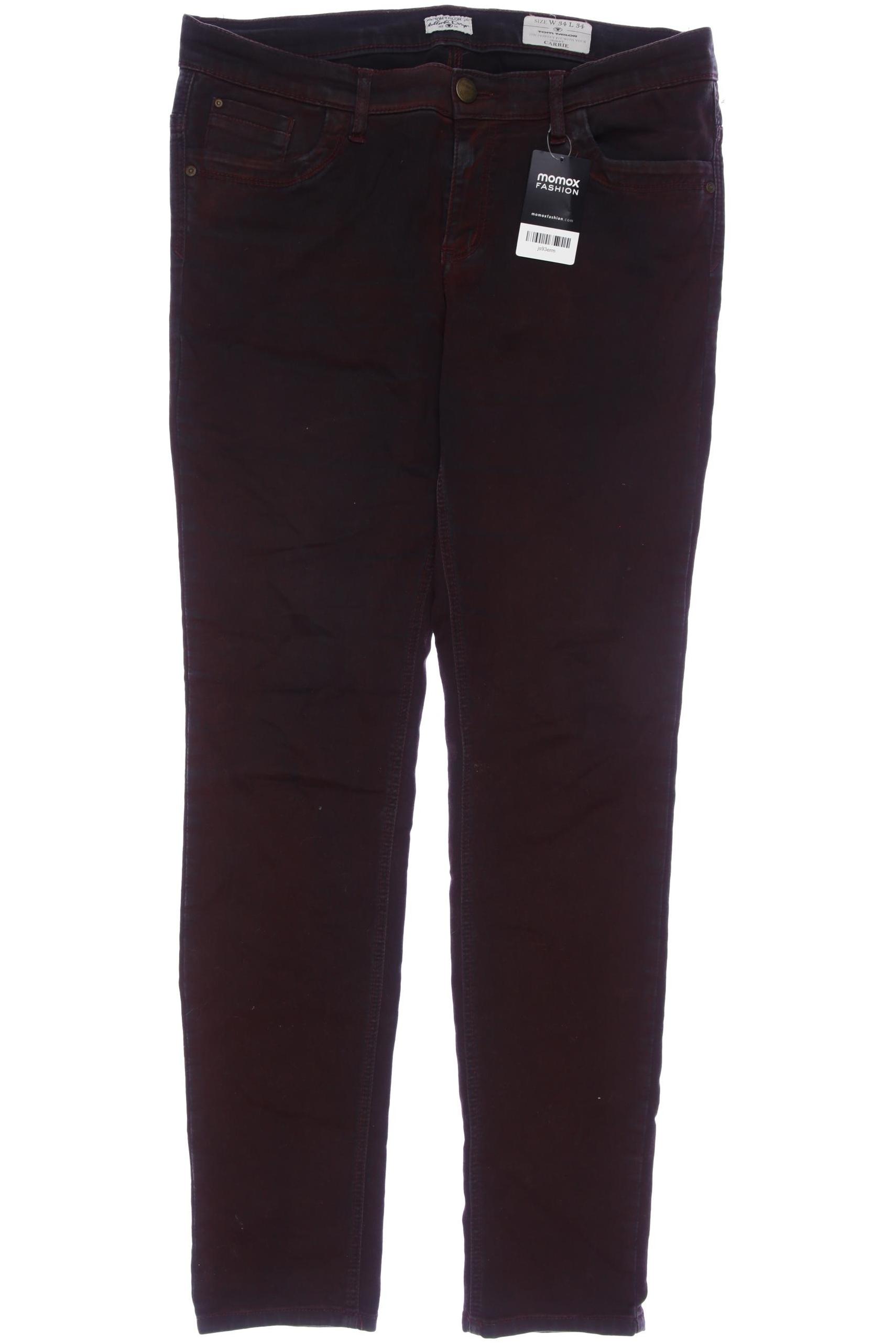 

Tom Tailor Damen Jeans, bordeaux, Gr. 34