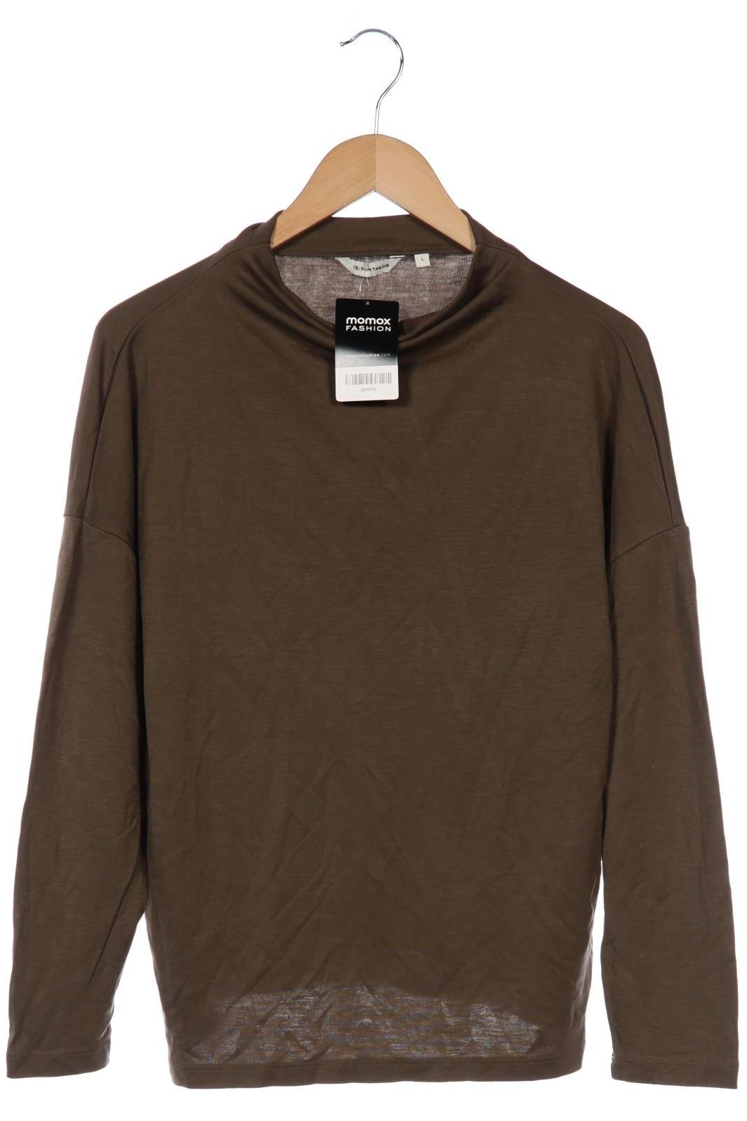 

Tom Tailor Damen Langarmshirt, grün, Gr. 42
