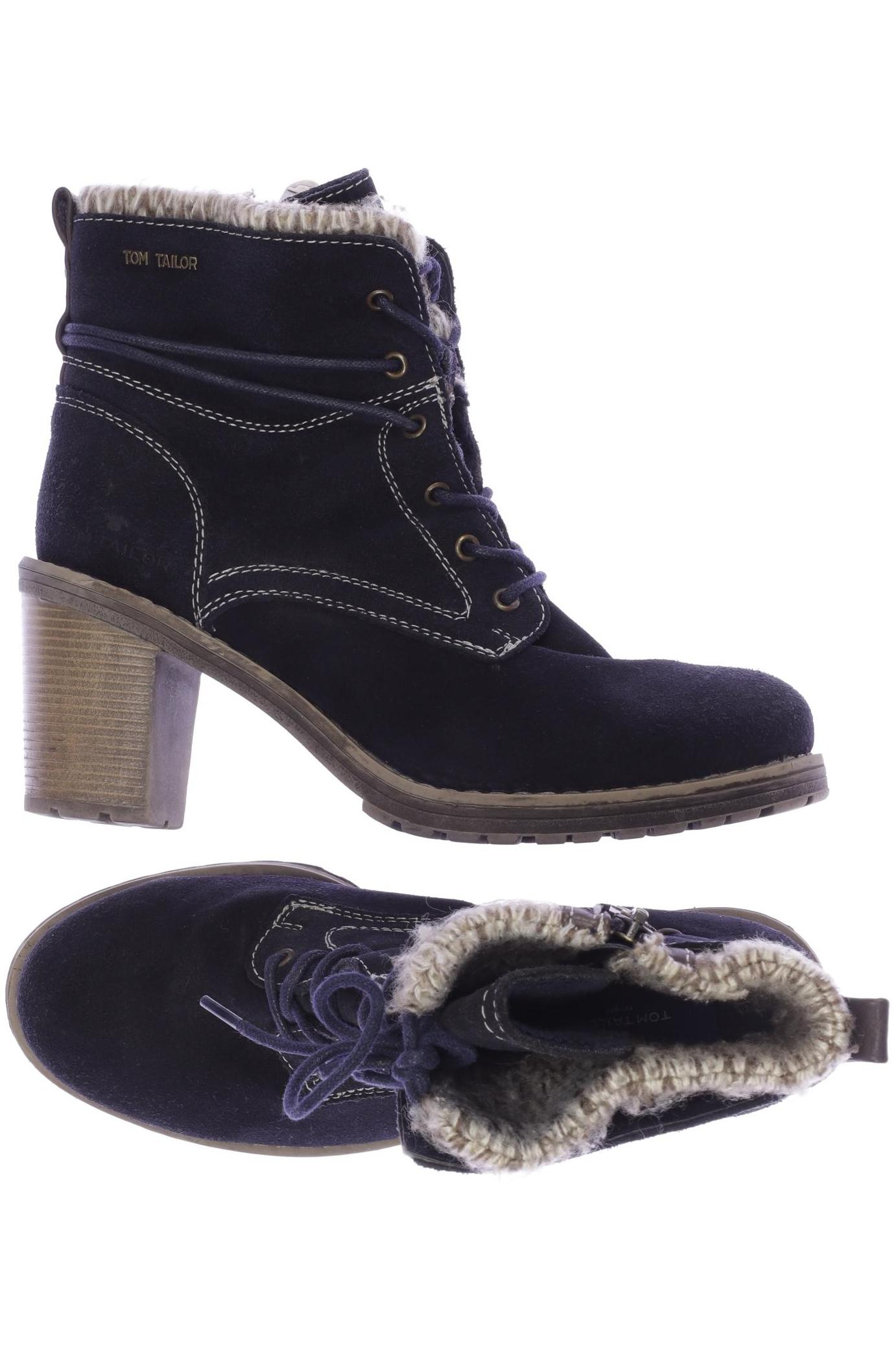 

Tom Tailor Damen Stiefelette, marineblau, Gr. 38.5