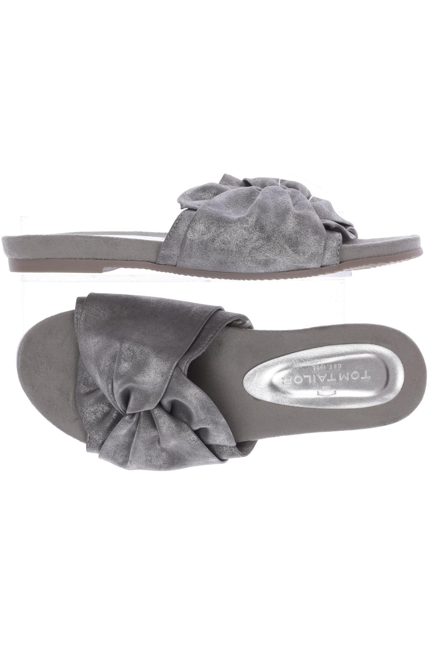 

Tom Tailor Damen Sandale, grau, Gr. 39