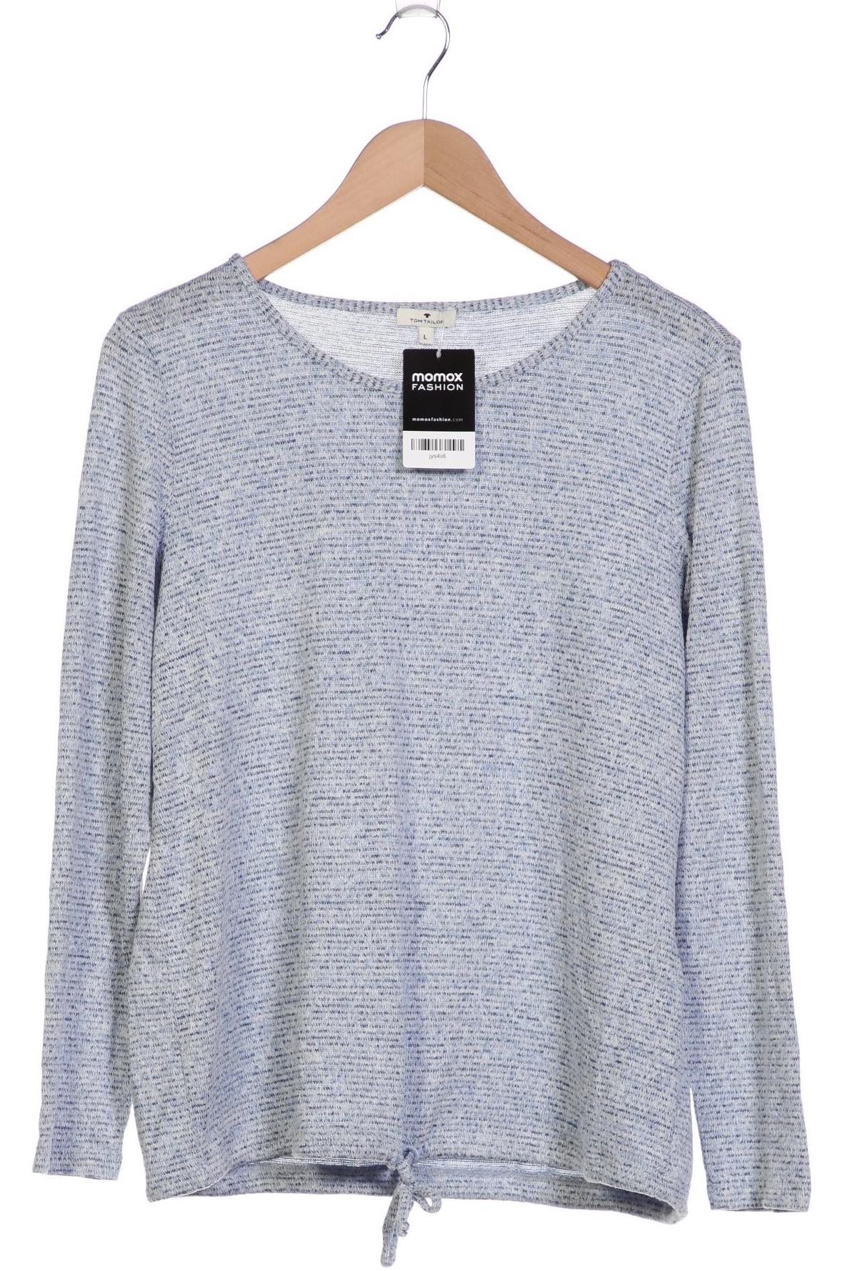 

Tom Tailor Damen Langarmshirt, hellblau, Gr. 42