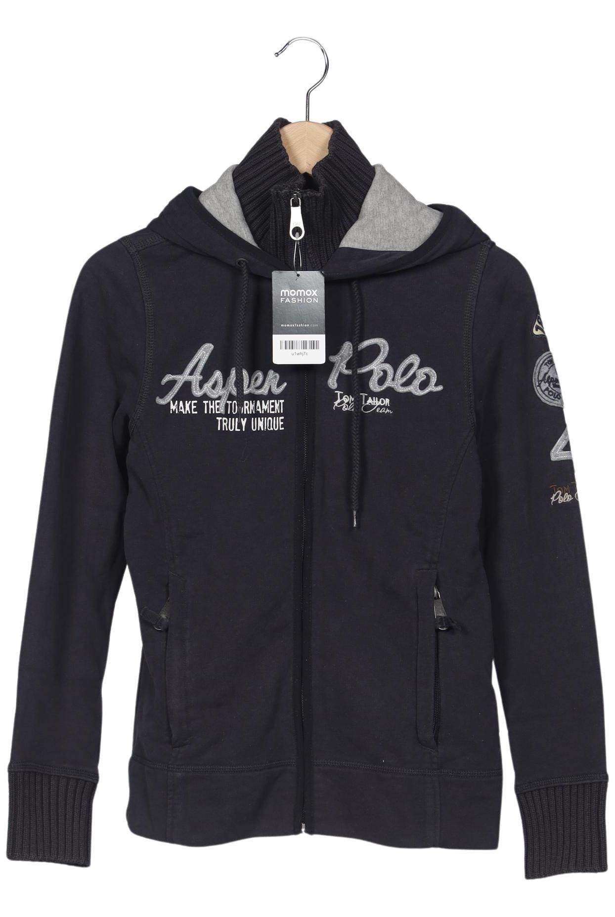 

Tom Tailor Damen Kapuzenpullover, marineblau, Gr. 36