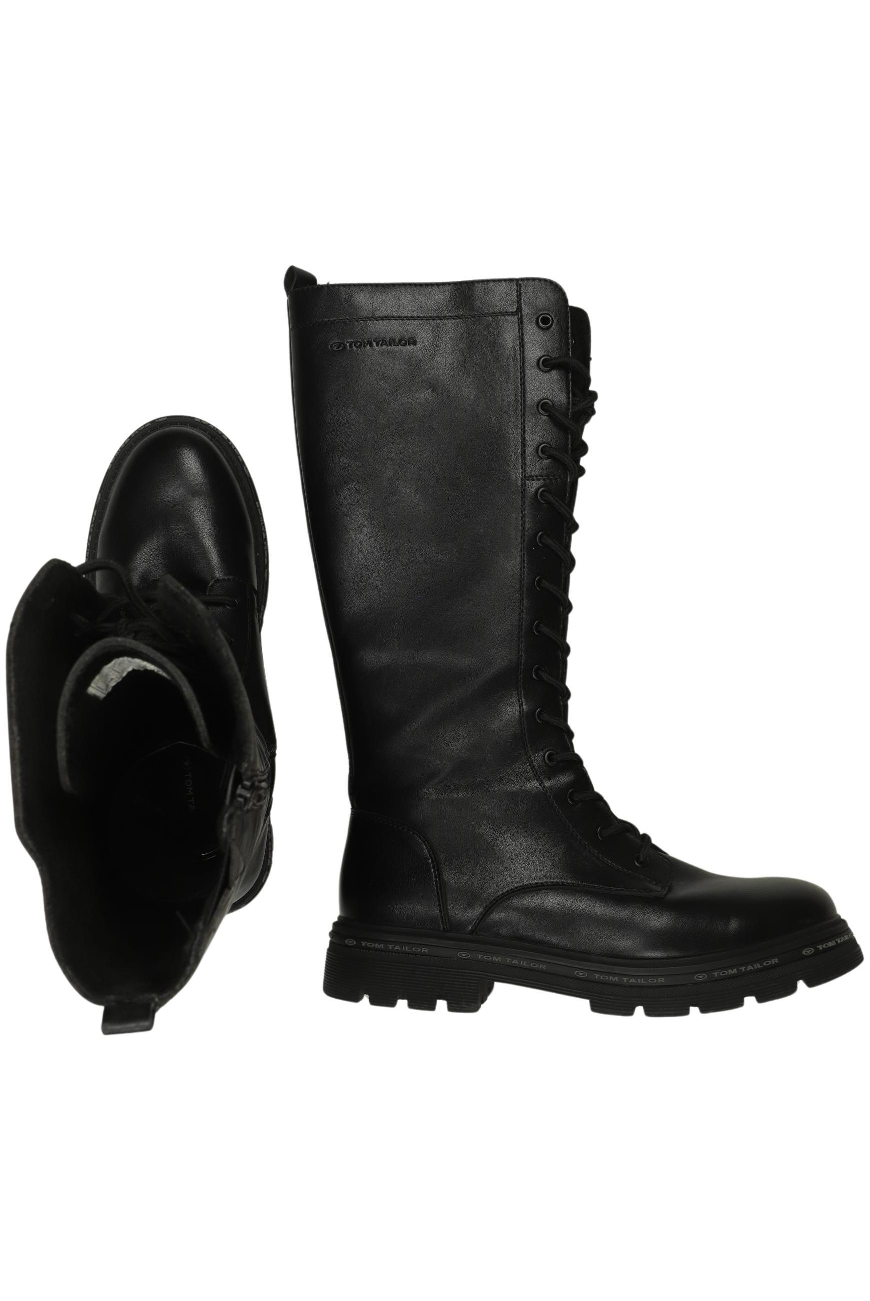 

Tom Tailor Damen Stiefel, schwarz, Gr. 41