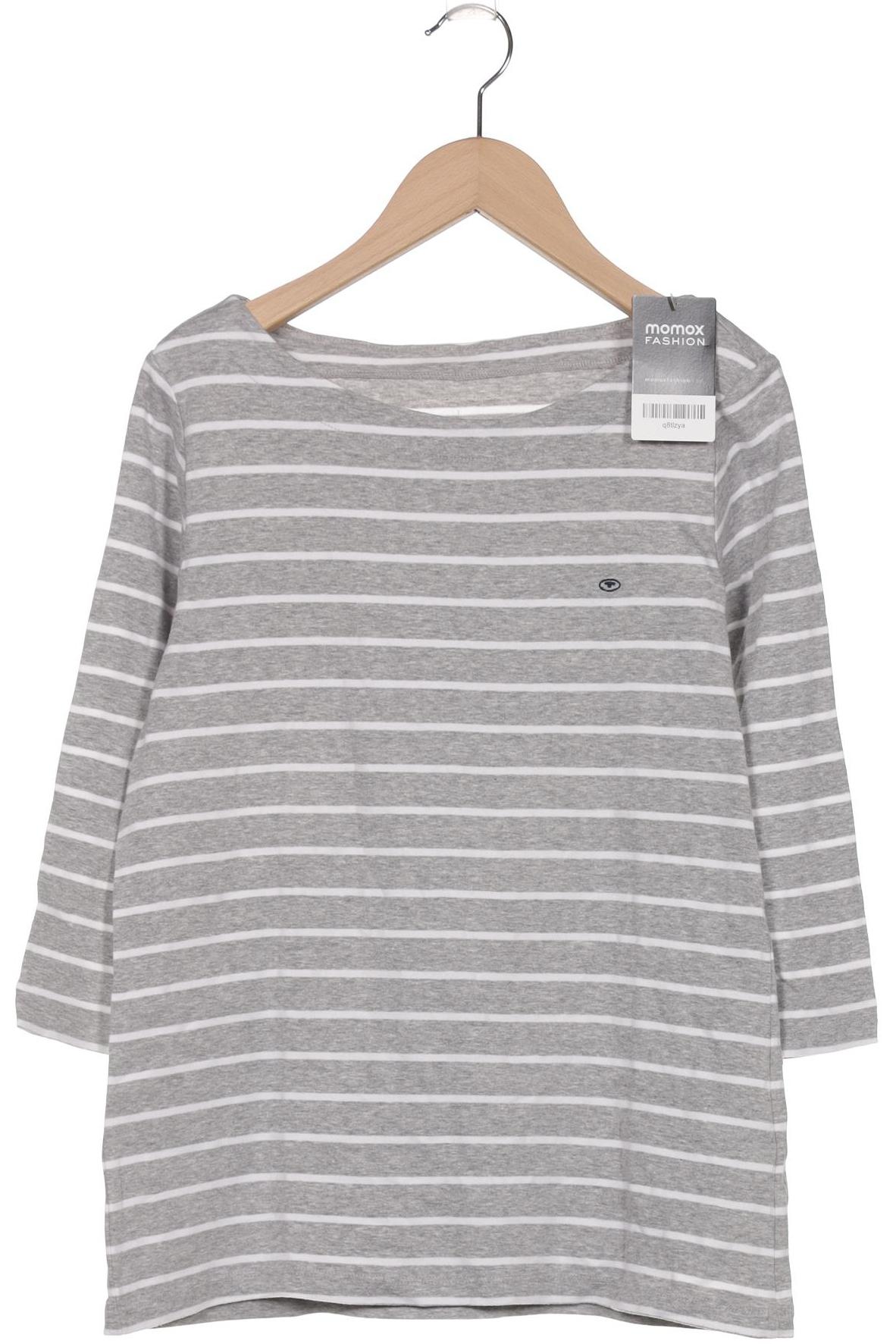 

Tom Tailor Damen Langarmshirt, grau, Gr. 42