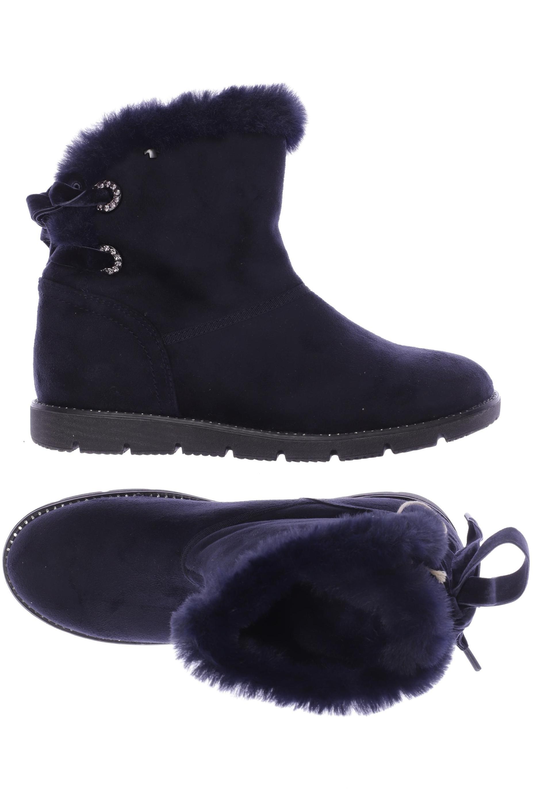 

Tom Tailor Damen Stiefelette, marineblau