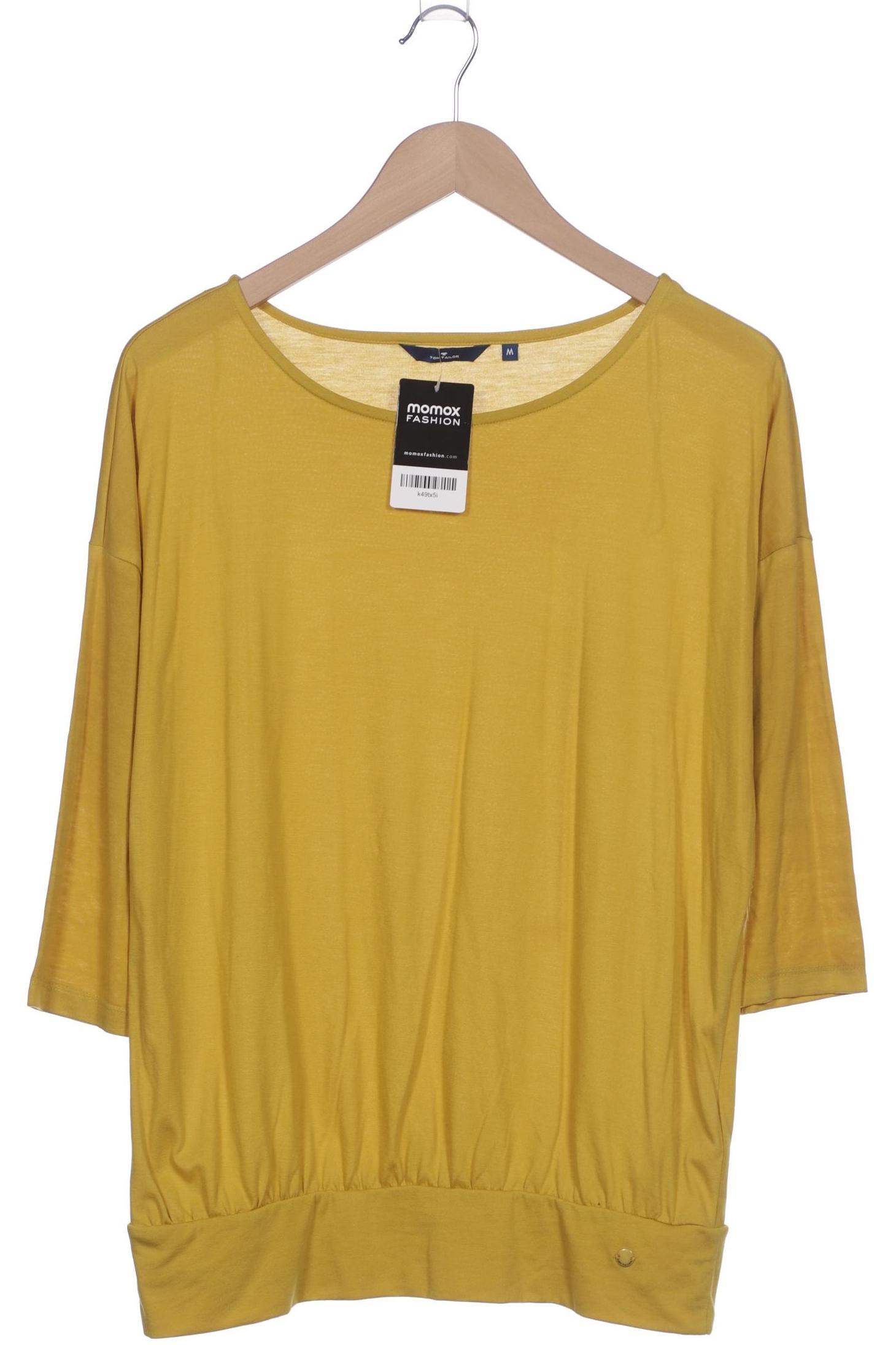 

Tom Tailor Damen Langarmshirt, gelb, Gr. 38