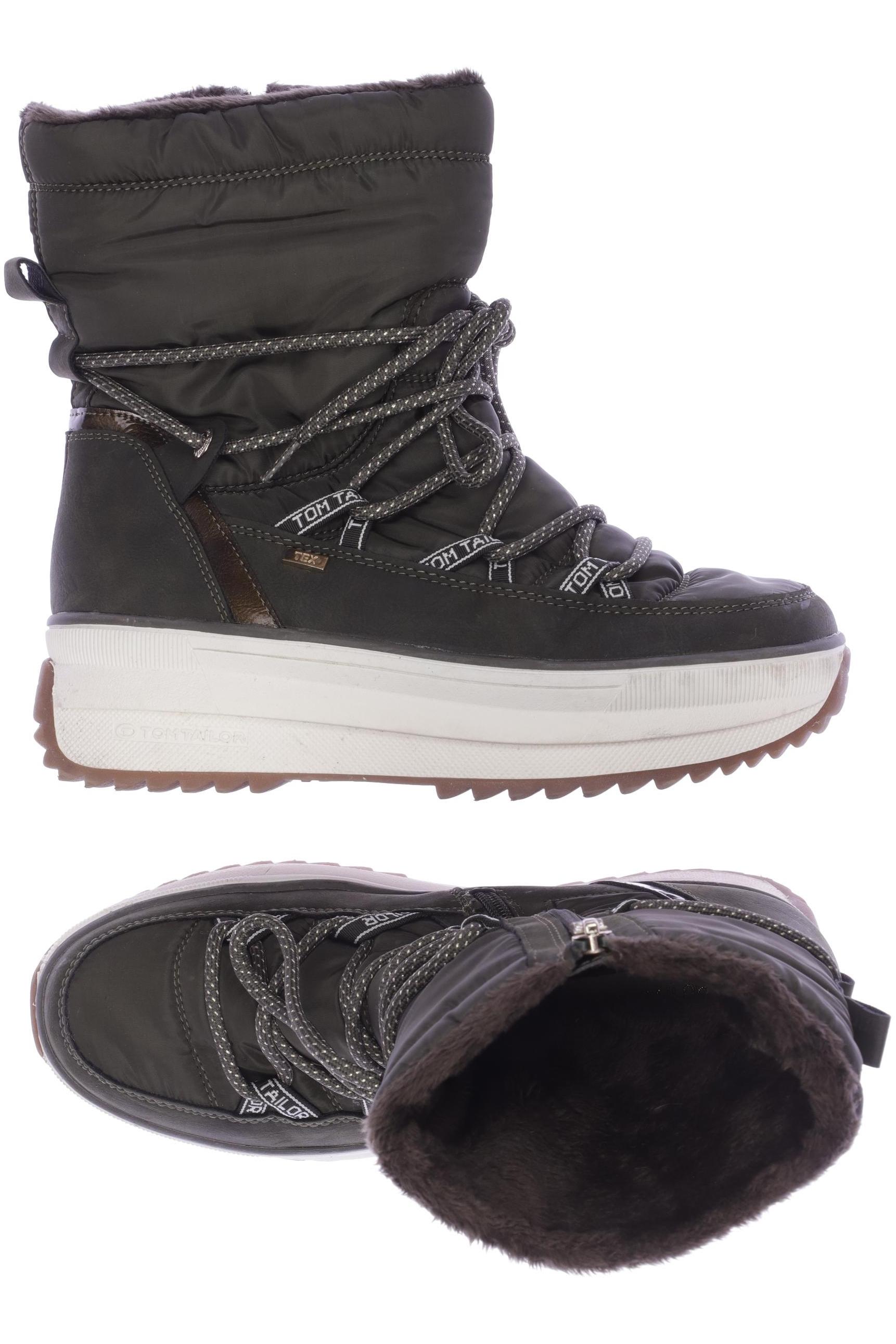

Tom Tailor Damen Stiefelette, grün, Gr. 39