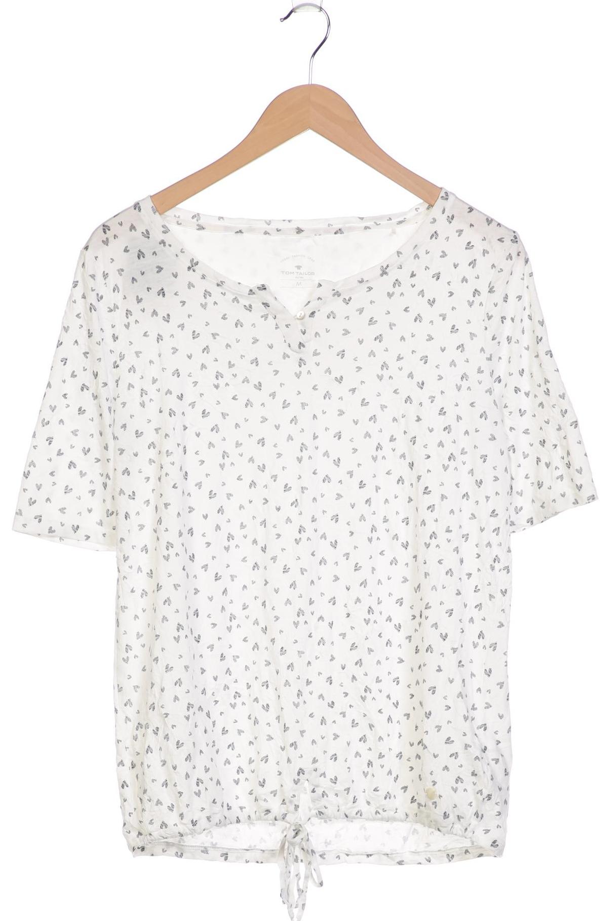 

Tom Tailor Damen T-Shirt, weiß, Gr. 38