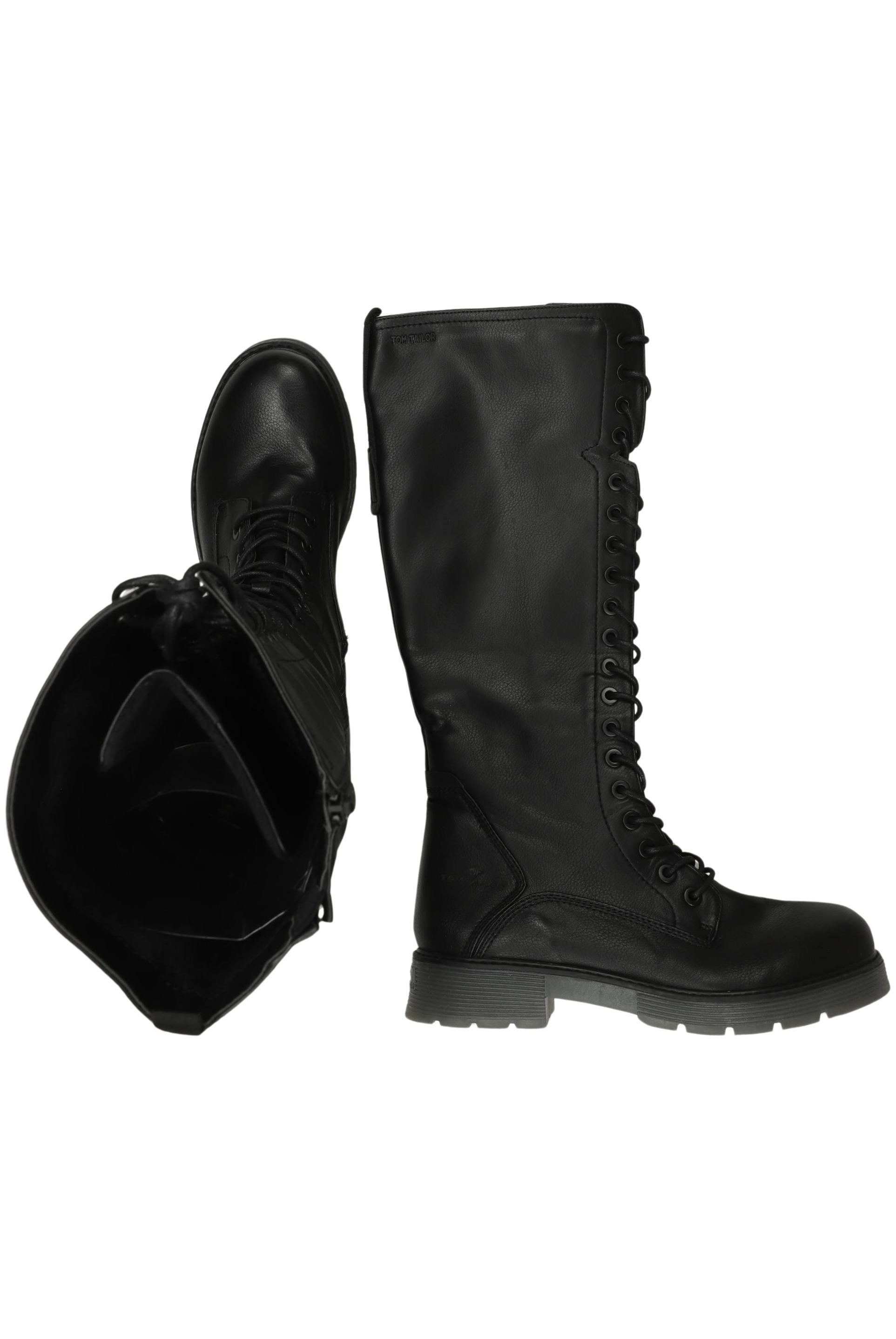 

Tom Tailor Damen Stiefel, schwarz, Gr. 41