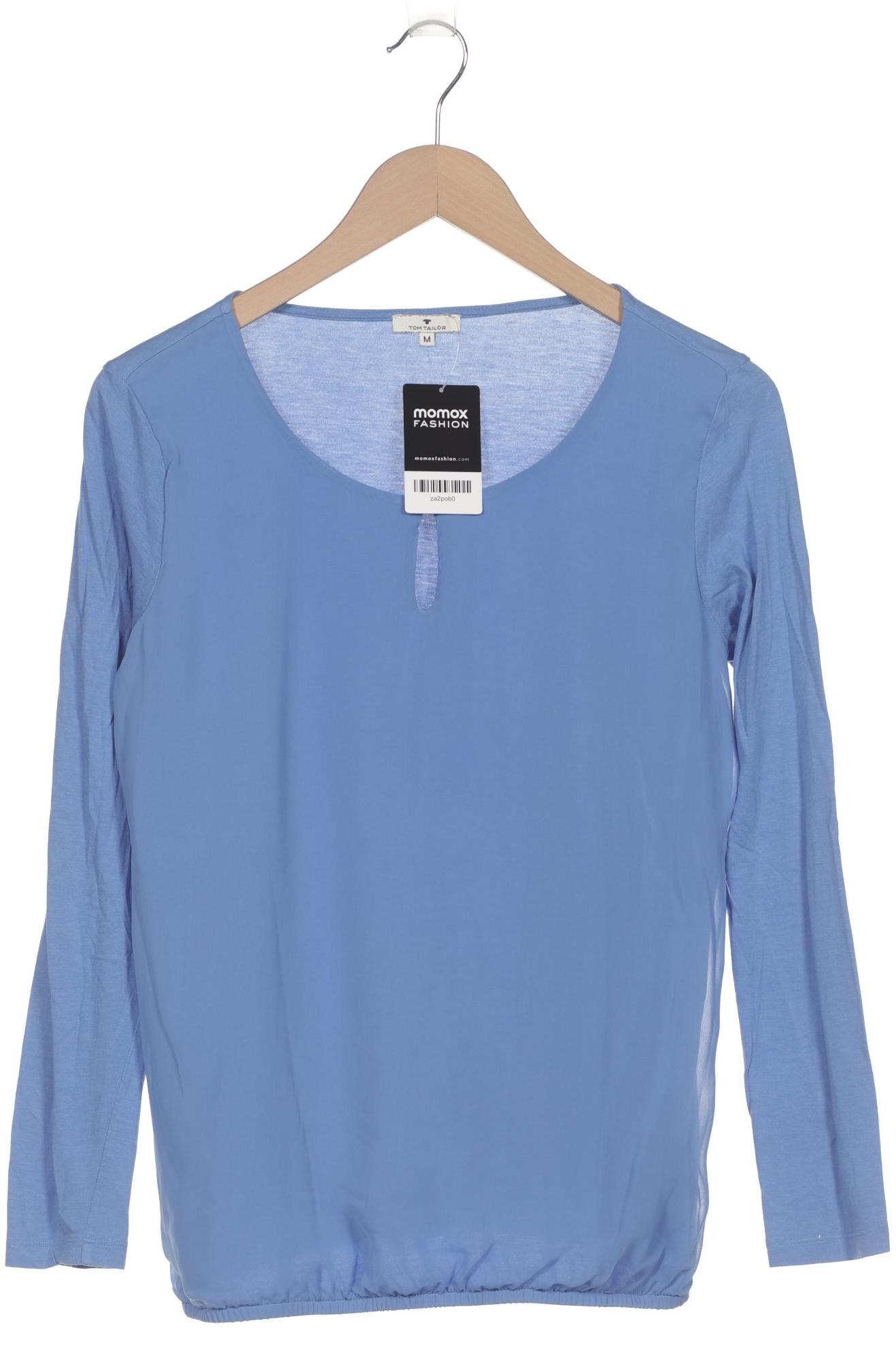 

Tom Tailor Damen Langarmshirt, blau, Gr. 38