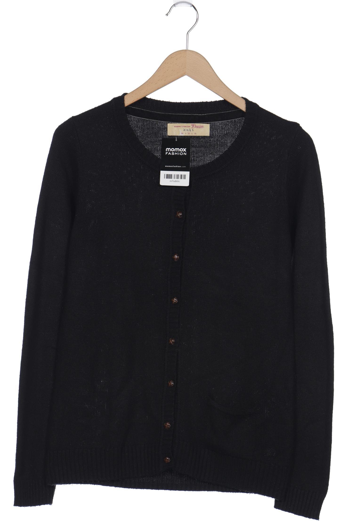 

Tom Tailor Damen Strickjacke, schwarz