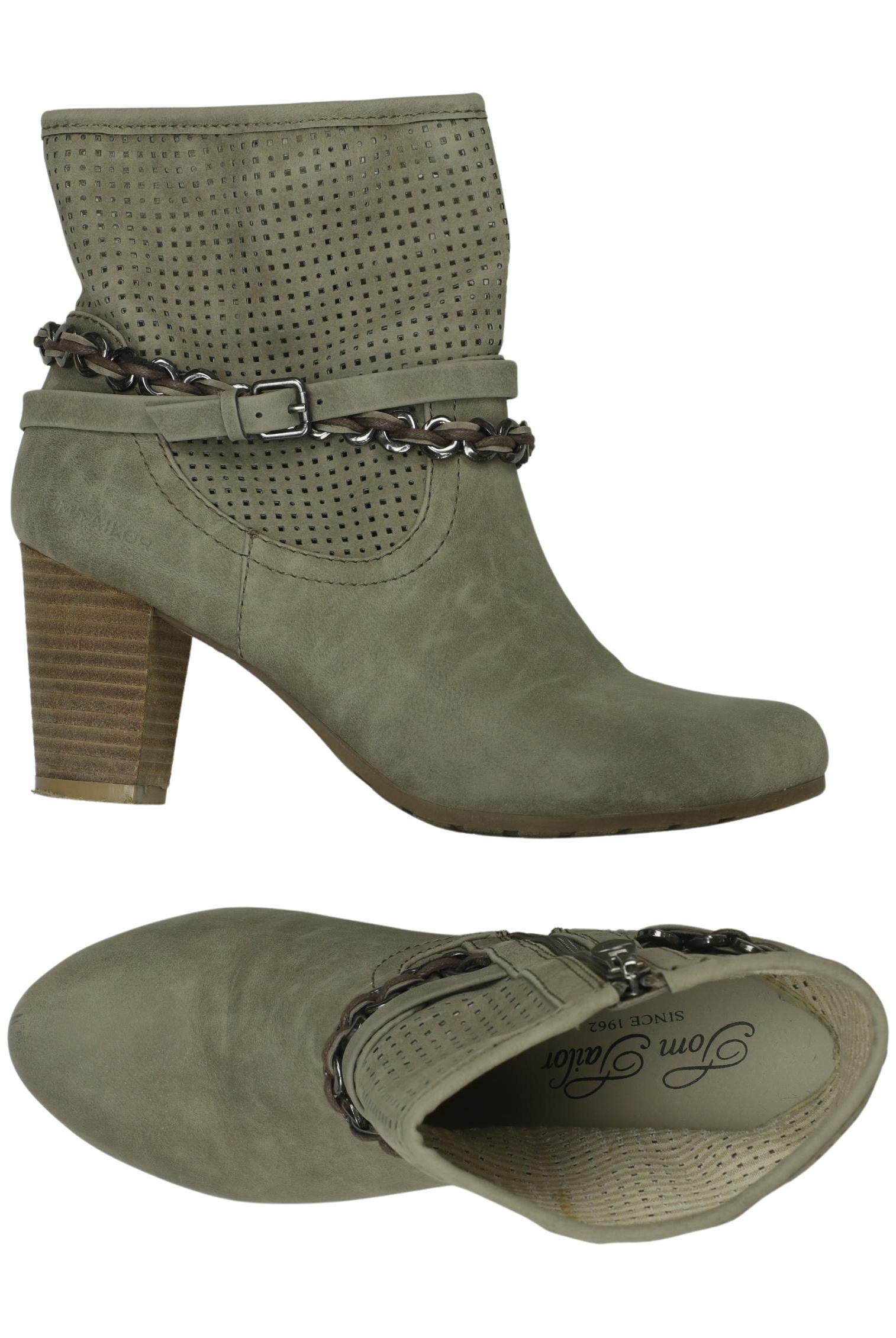 

Tom Tailor Damen Stiefelette, grün, Gr. 40
