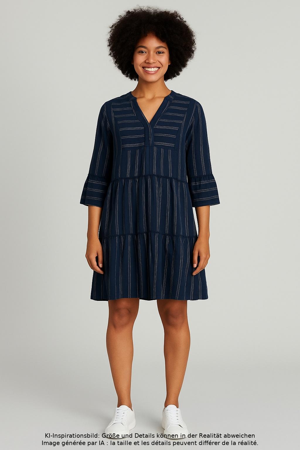 

Tom Tailor Damen Kleid, marineblau, Gr. 38