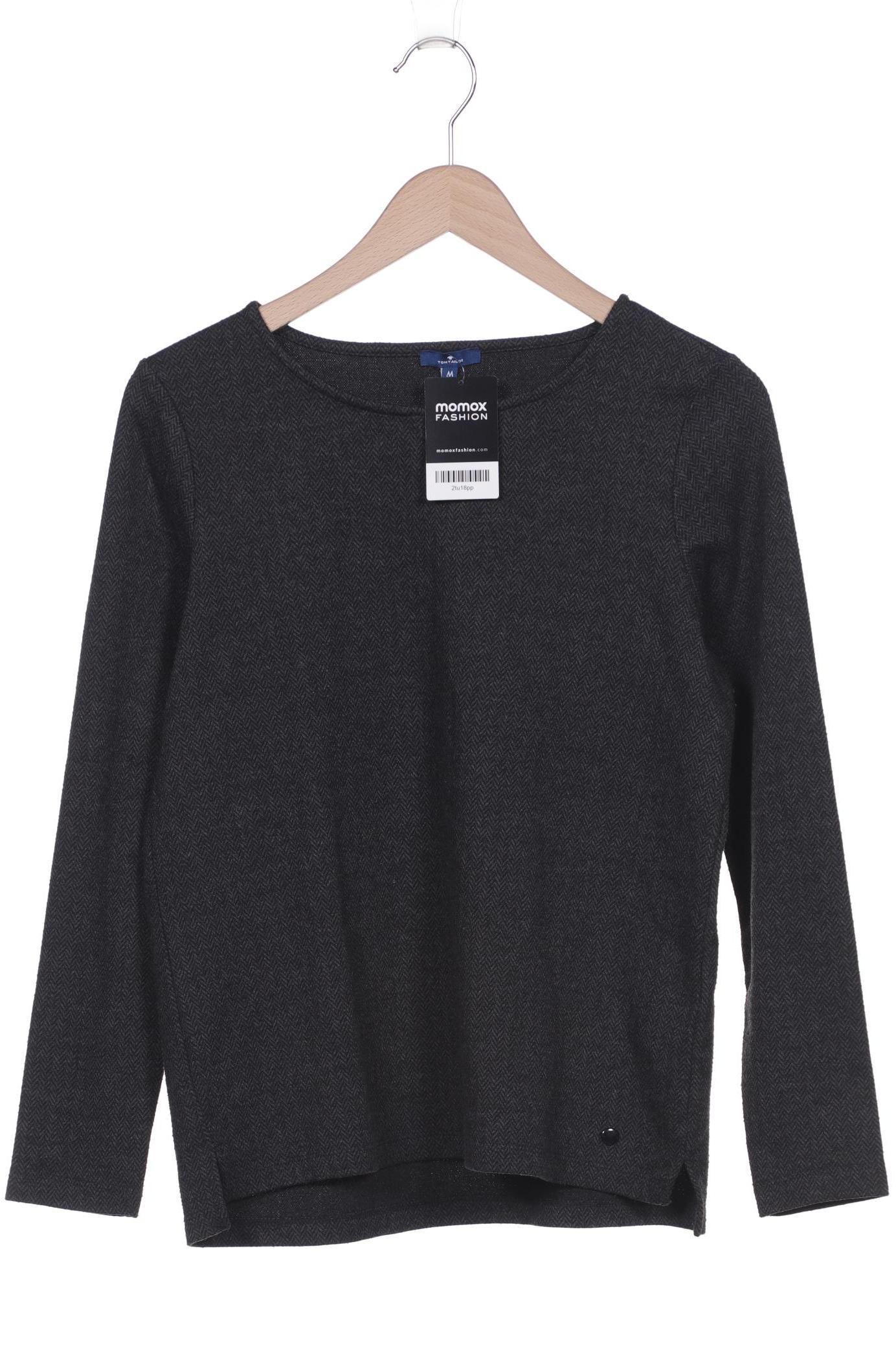 

Tom Tailor Damen Langarmshirt, grau, Gr. 38