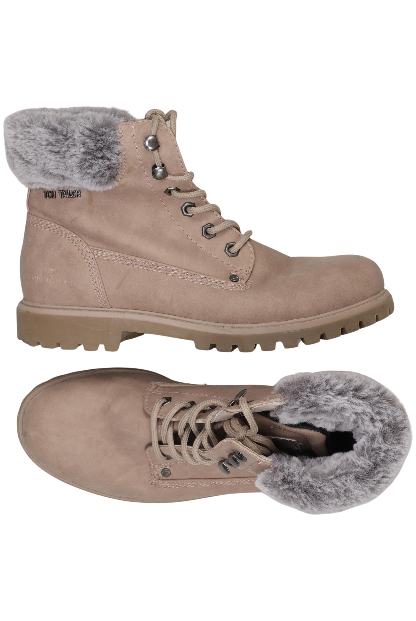 

Tom Tailor Damen Stiefelette, beige, Gr. 39