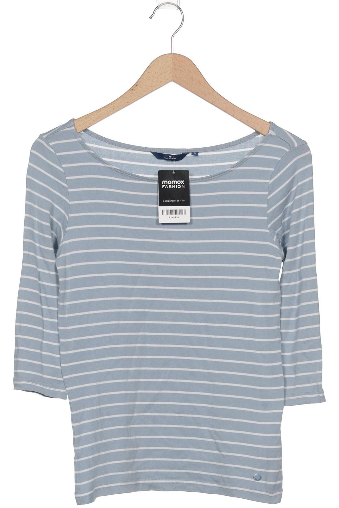 

Tom Tailor Damen Langarmshirt, hellblau, Gr. 36