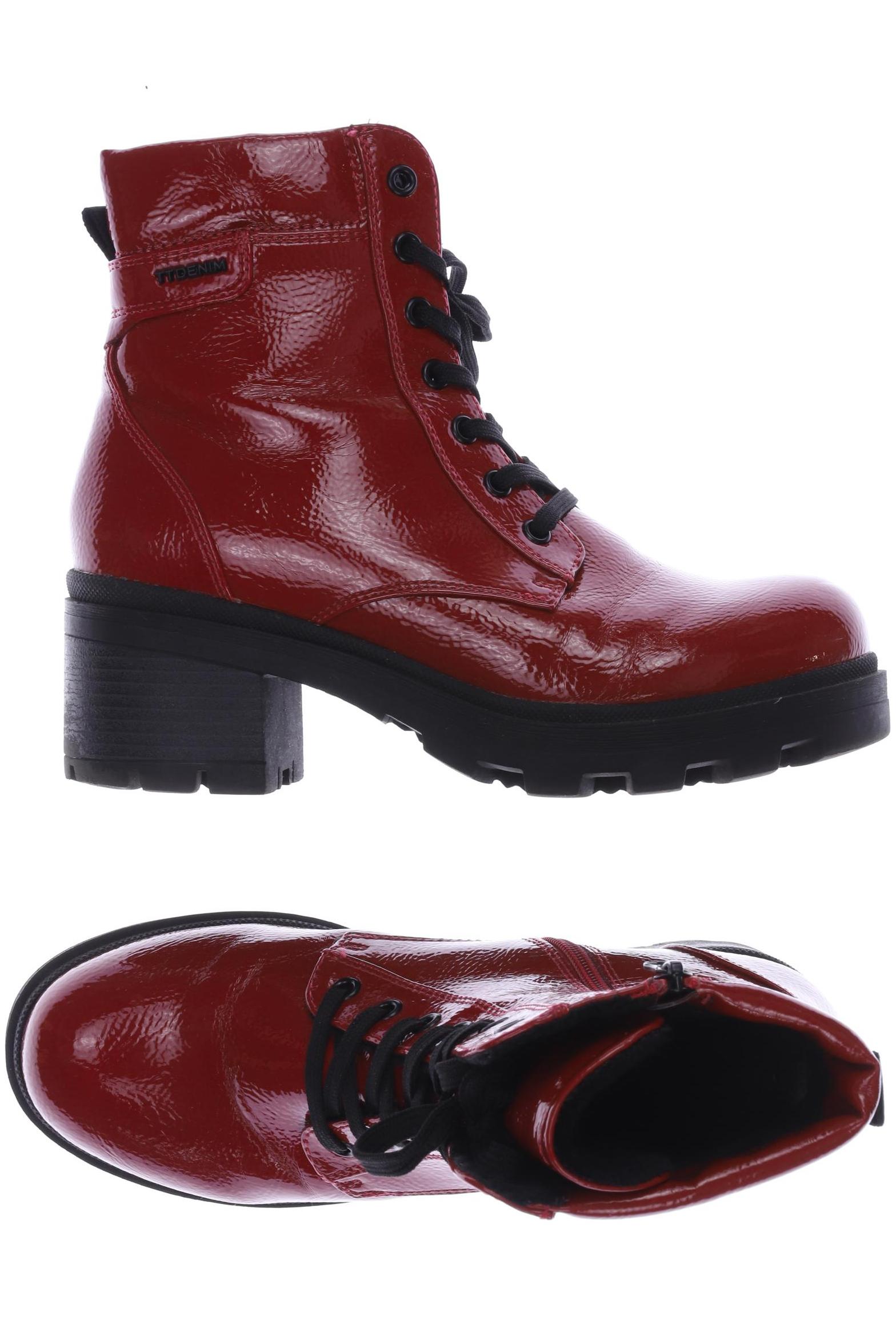 

Tom Tailor Damen Stiefelette, rot